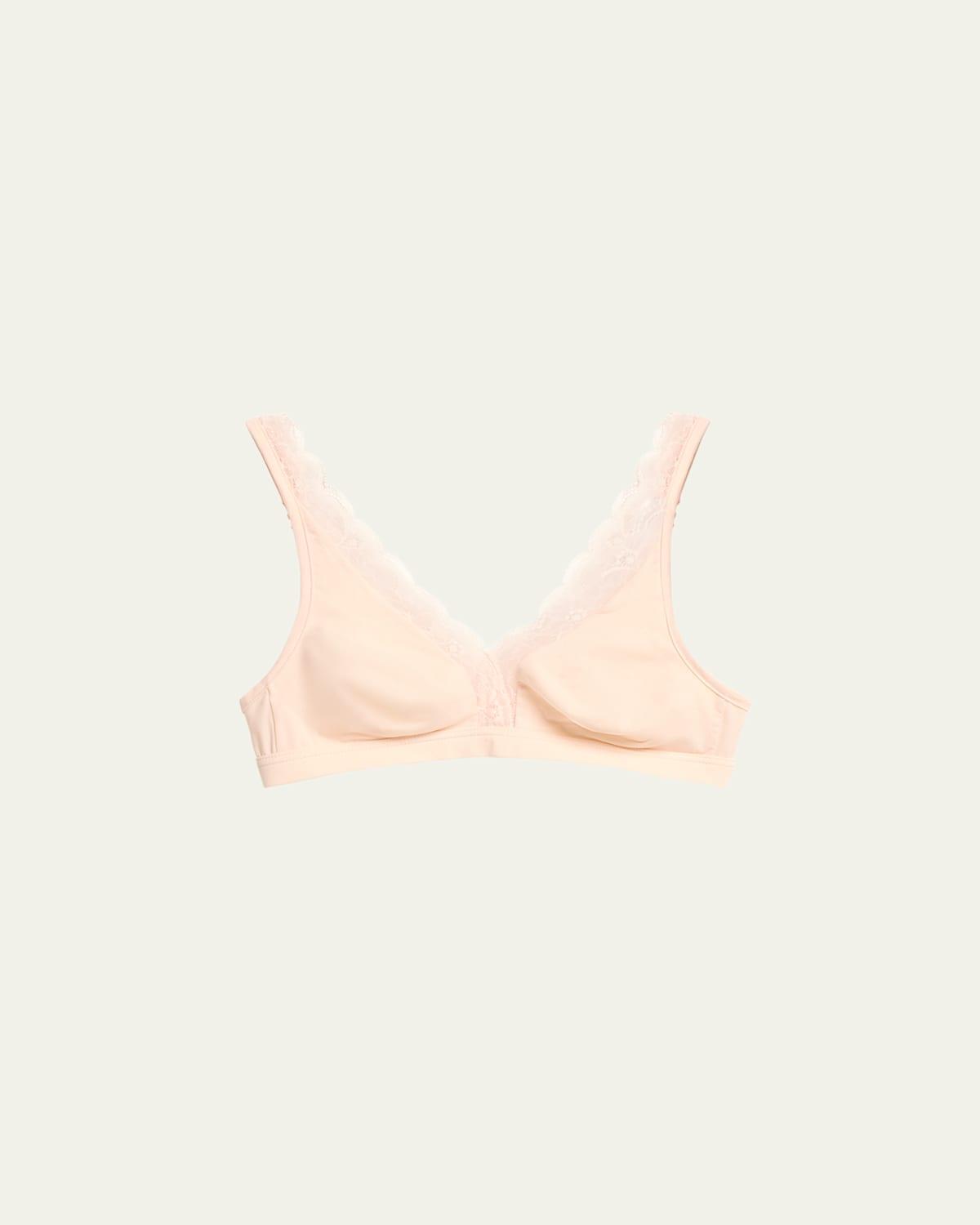 Cotton Lace Wire-Free Soft Cup Bra Product Image