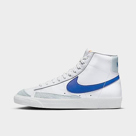 Blazer Mid '77 Vintage Bq6806-124 Mens White Game Royal Leather Shoes Foh22 Product Image