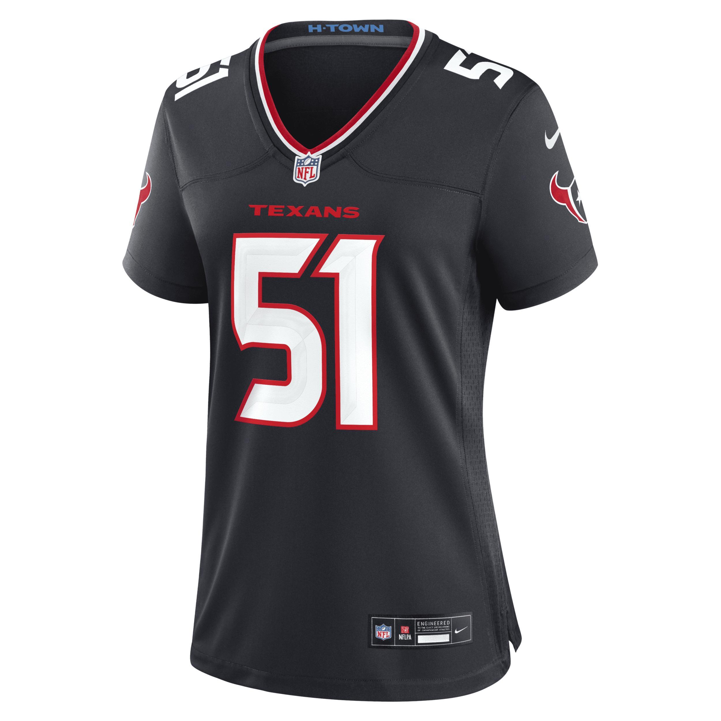 Will Anderson Jr. Houston Texans Nike Womens NFL Game Football Jersey | 67NW0B9F9HF-D1C Product Image