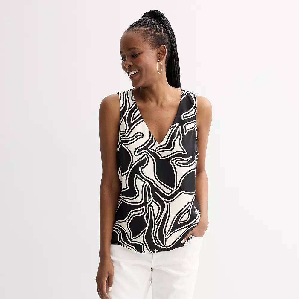 Women's Nine West V-Neck Tank Top,  Product Image