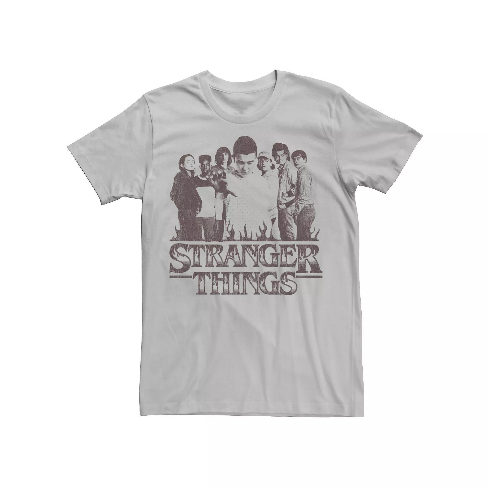 Men's Netflix Stranger Things Eleven And Friends Tee,  Product Image
