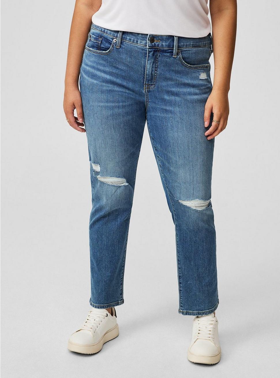 Perfect Boyfriend Mid-Rise Jean Product Image