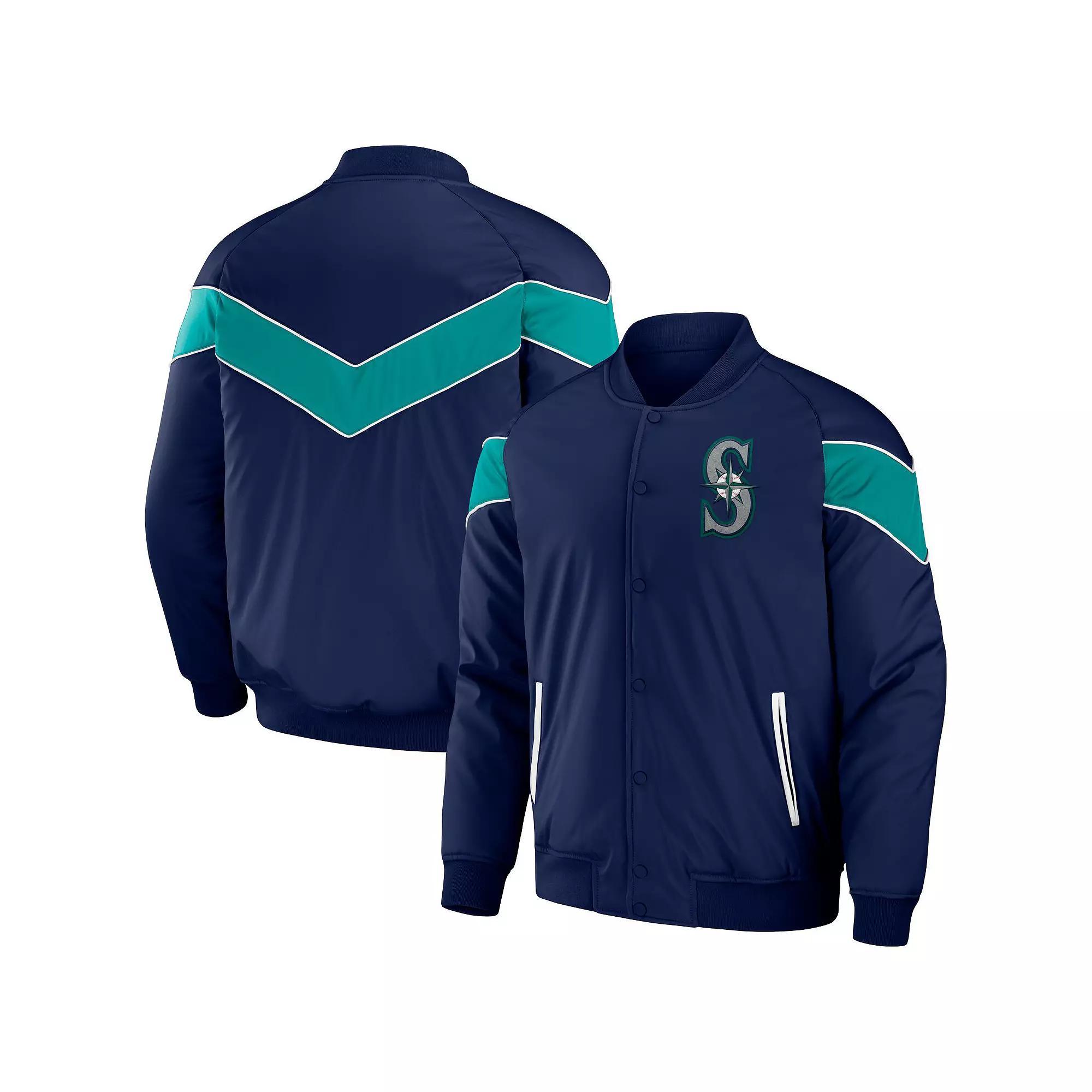 Men's Darius Rucker Collection by Fanatics Black Baltimore Orioles Baseball Raglan Full-Snap Jacket, Size: Small Product Image