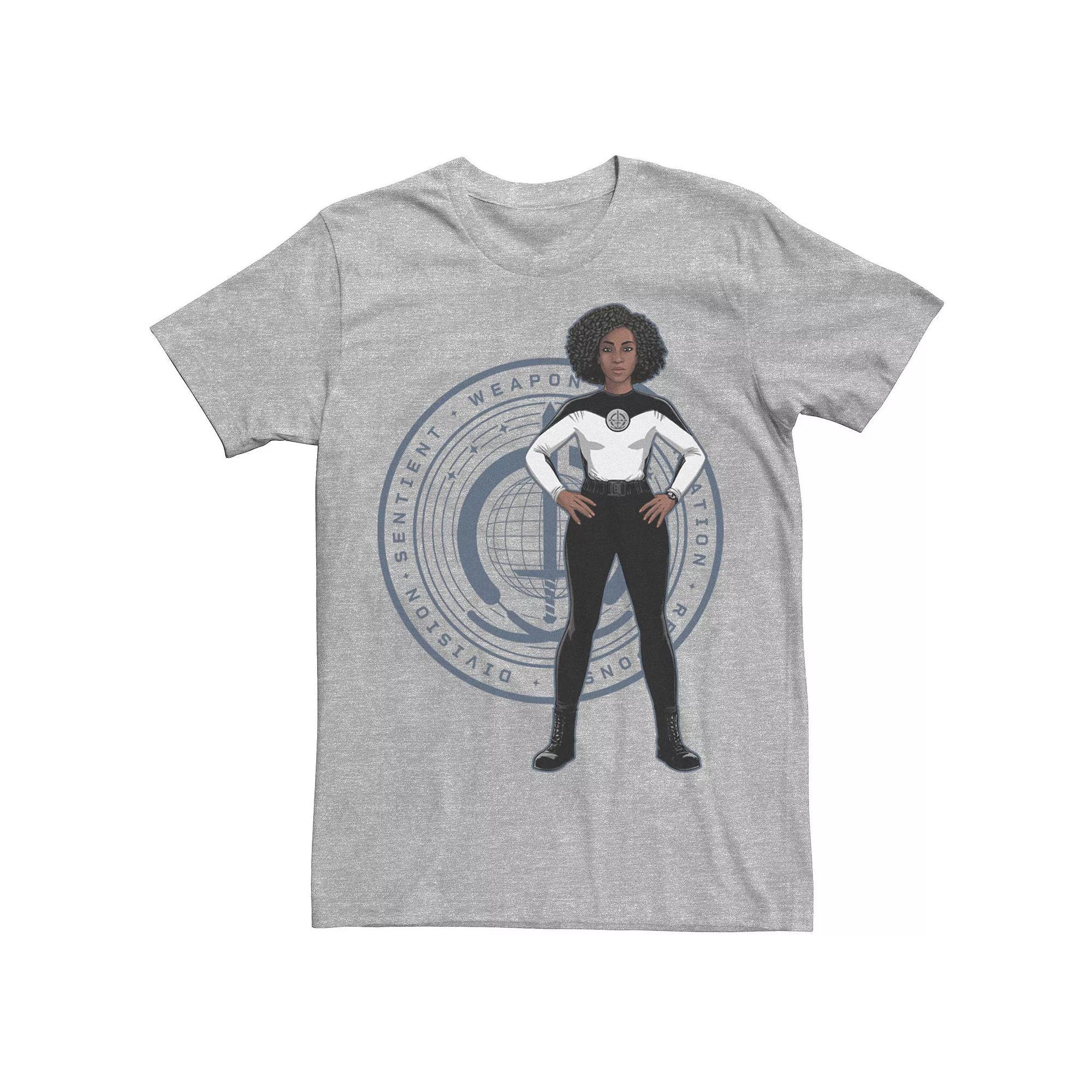 Men's Marvel WandaVision Rambeau Badge Logo Poster Tee,  Product Image