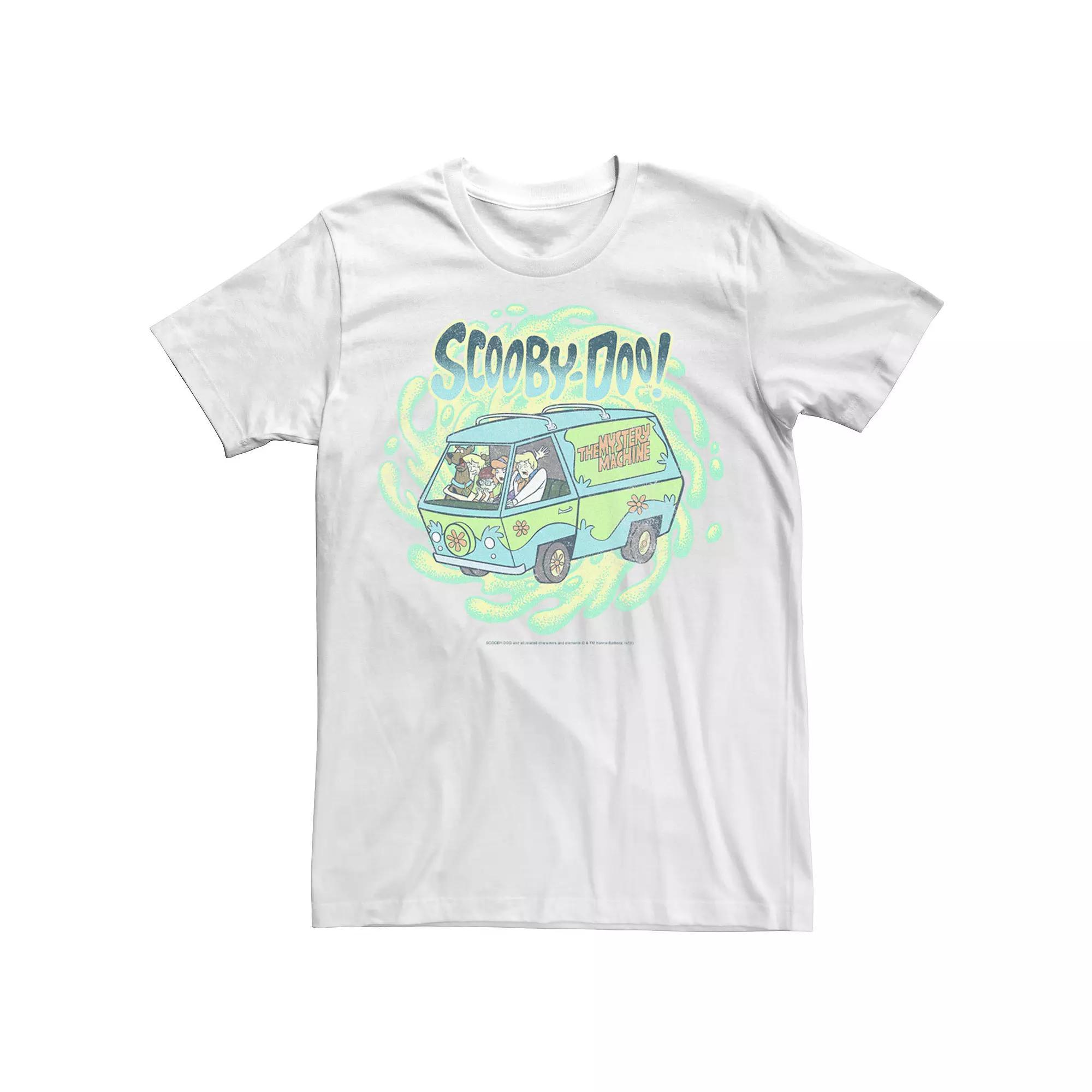 Men's Scooby-Doo Mystery Machine Slime Portrait Tee, Size: Large, White Product Image