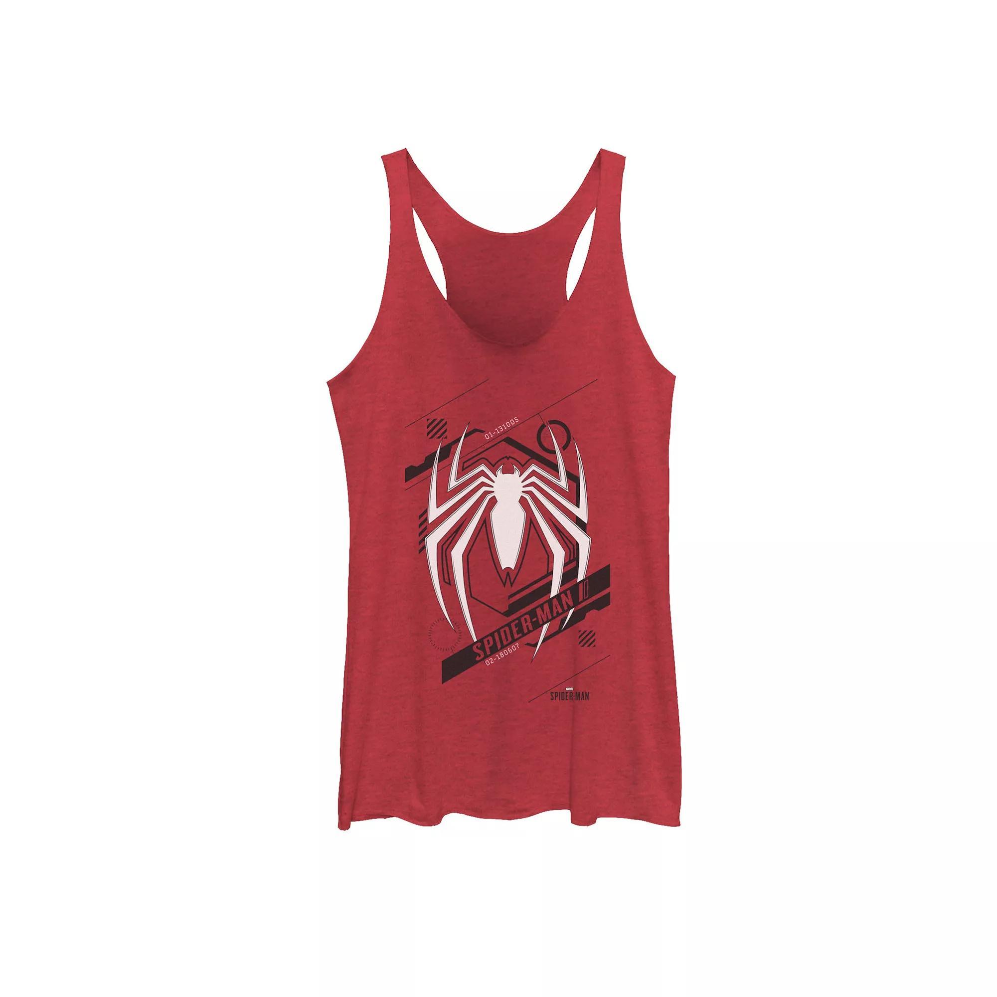 Juniors' Marvel Spider-Man Game Tech Icon Graphic Tank Top, Girl's,  Product Image