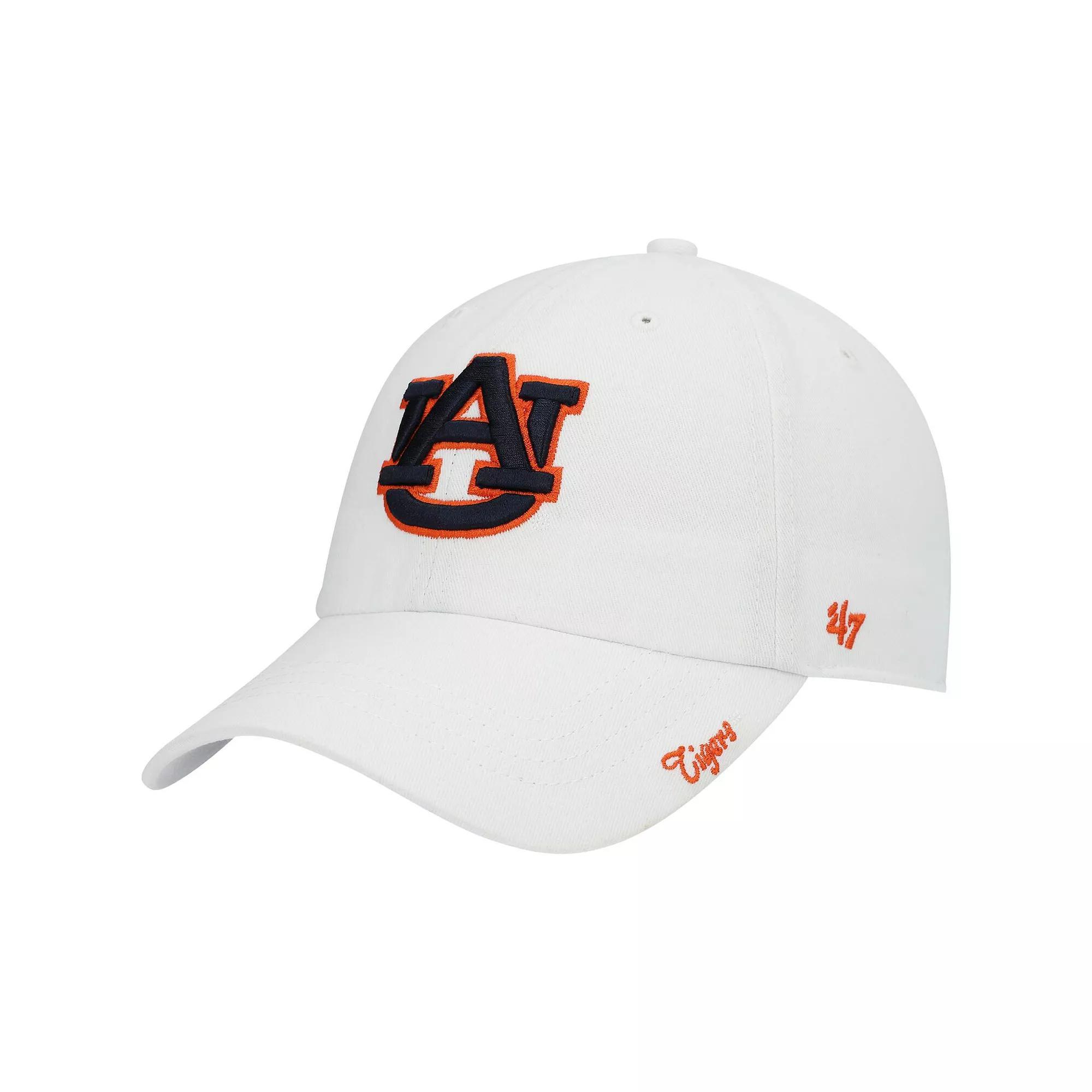 Women's '47 White Auburn Tigers Miata Clean Up Adjustable Hat Product Image