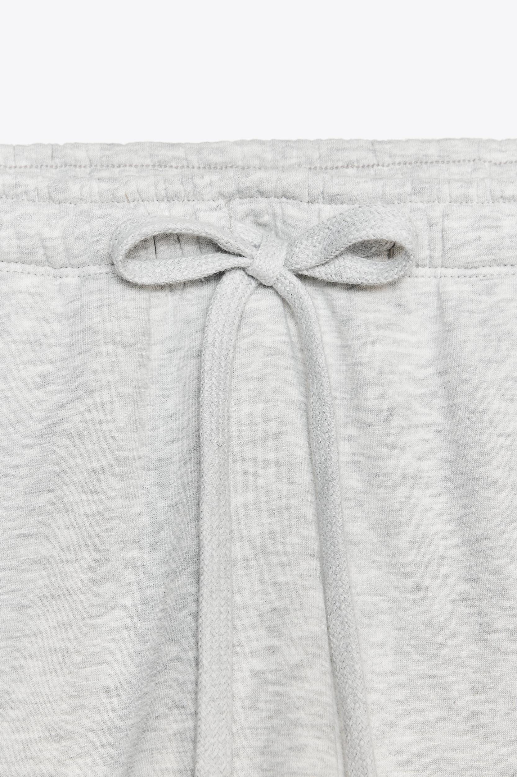 TEXT DETAIL PLUSH PANTS Product Image