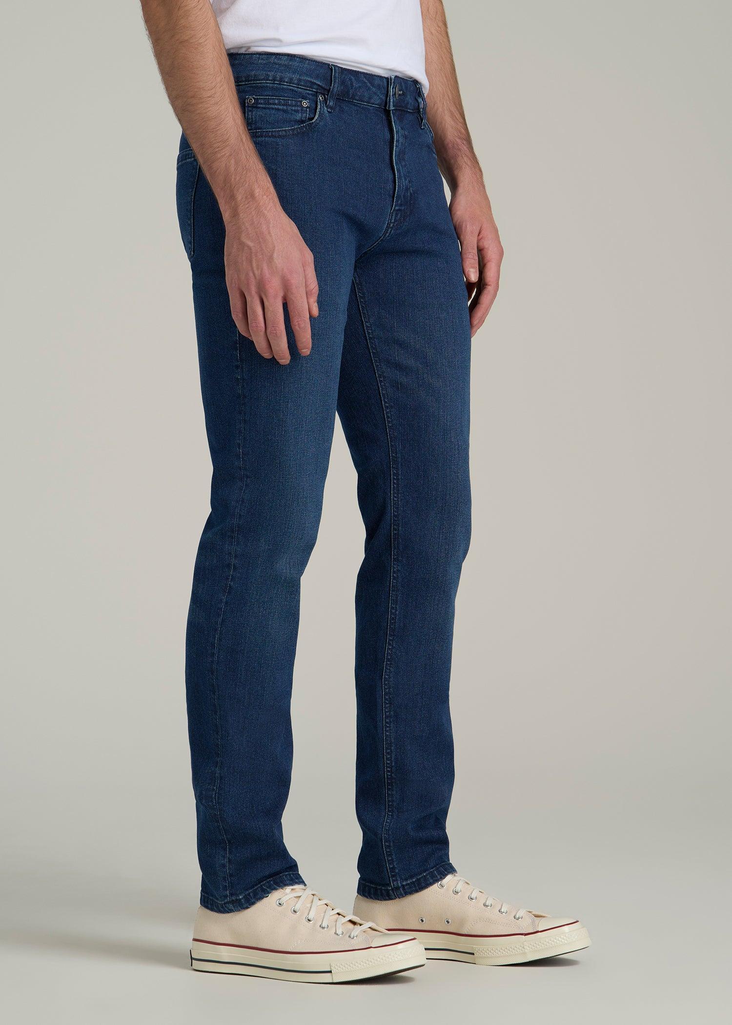 Dylan SLIM-FIT Jeans for Tall Men in Atlantic Blue Male Product Image