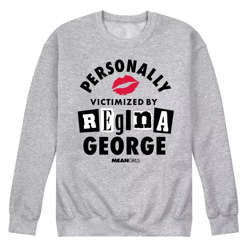 Men's Mean Girls Personally Victimized Regina Fleece Sweatshirt,  Product Image