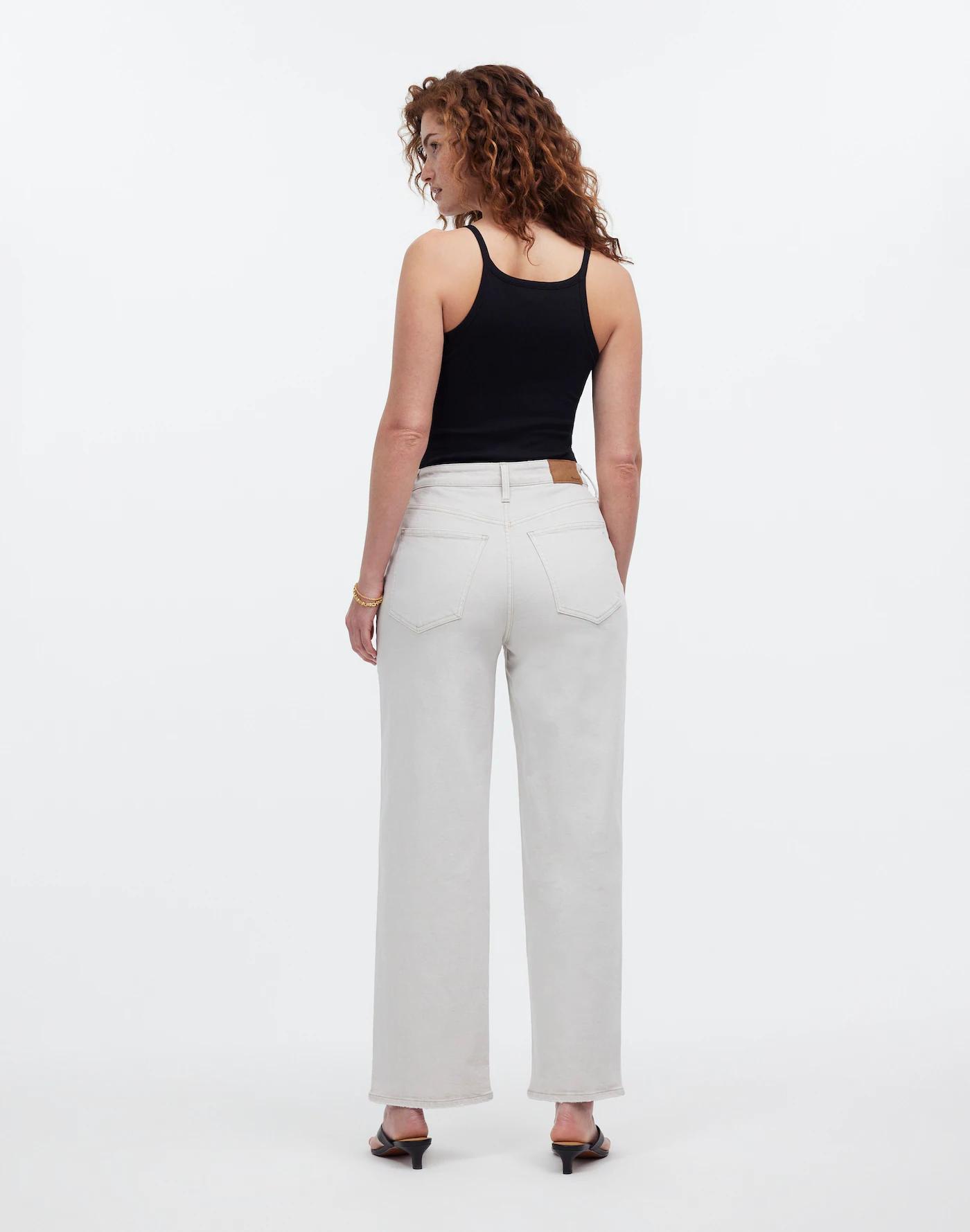 The Curvy Perfect Vintage Wide-Leg Crop Jean Product Image