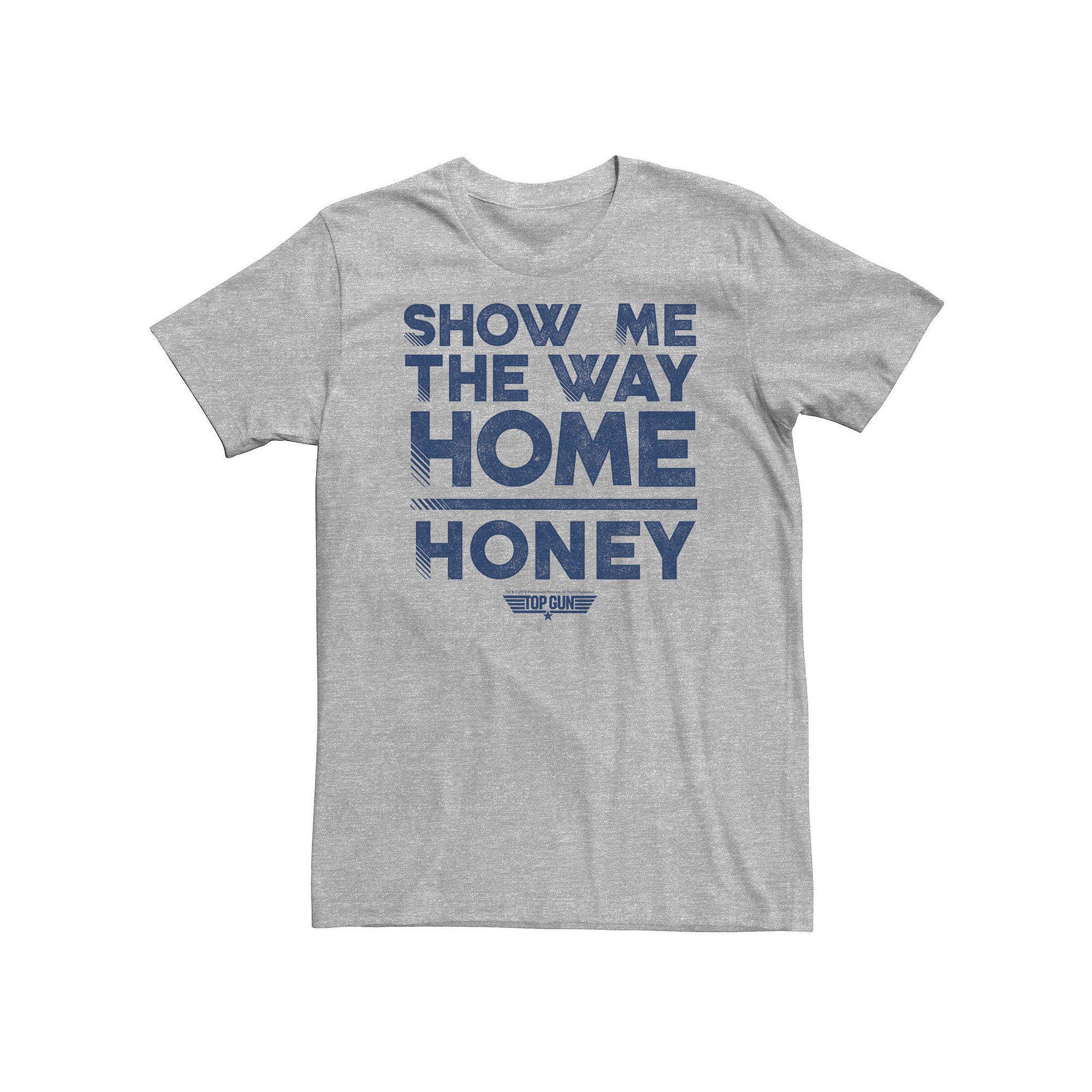 Big & Tall Top Gun Show Me The Way Home Honey Tee, Men's,  Product Image