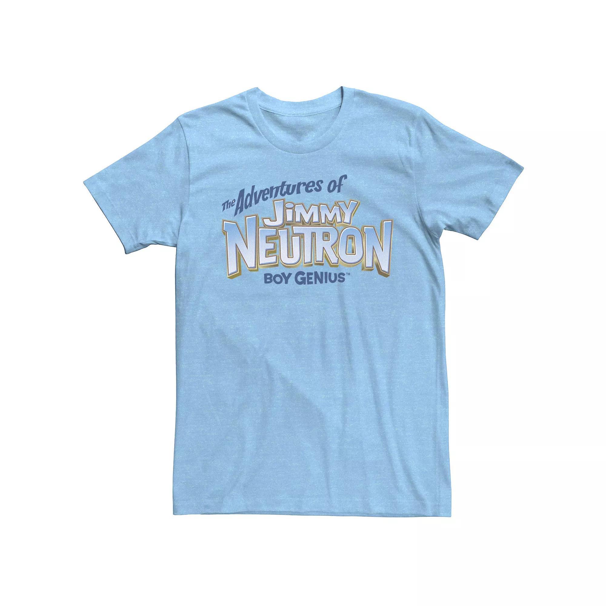 Men's Jimmy Neutron Television Show Tee, Size: Medium, Light Blue Product Image