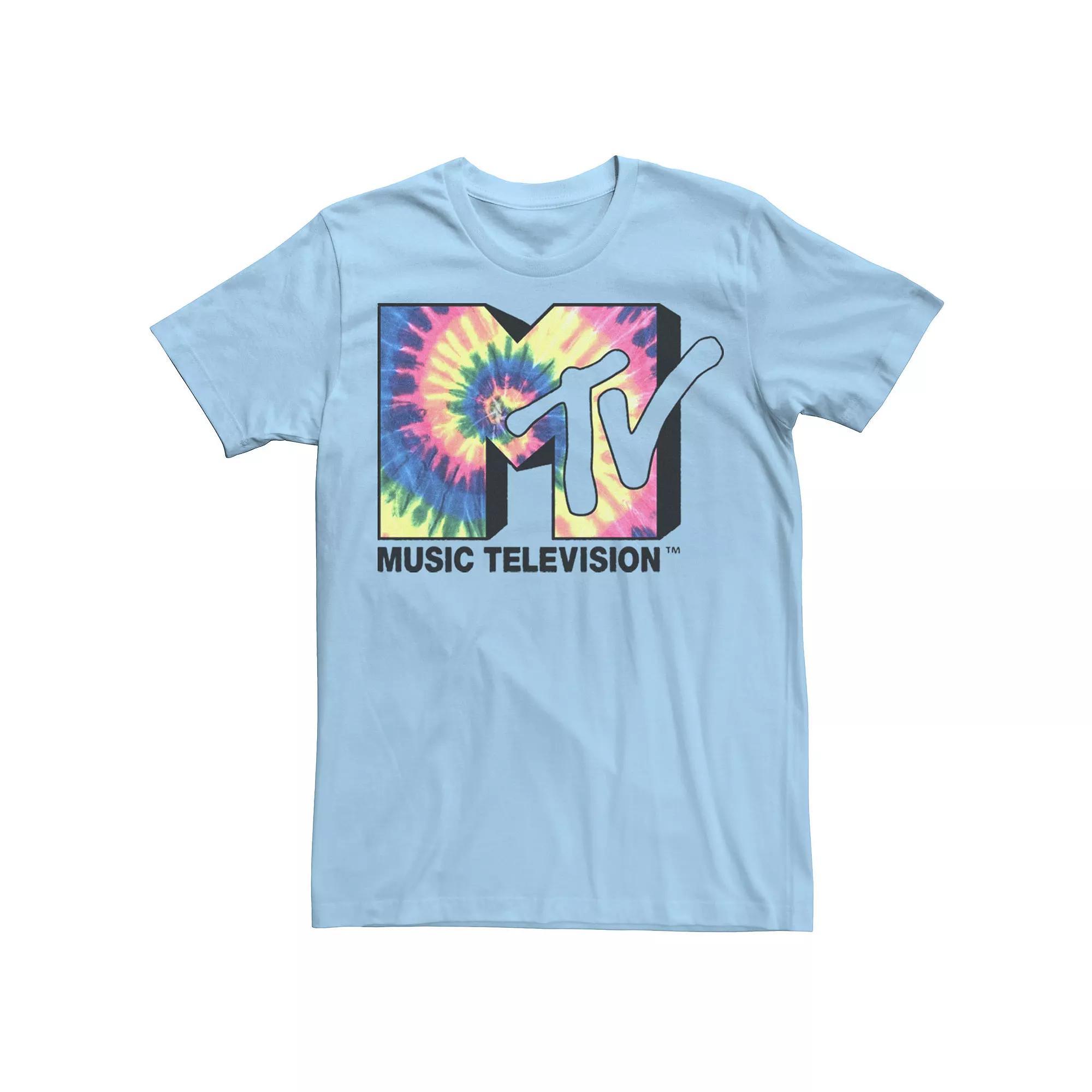 Men's MTV Music Television Tie Dye Logo Tee,  Product Image