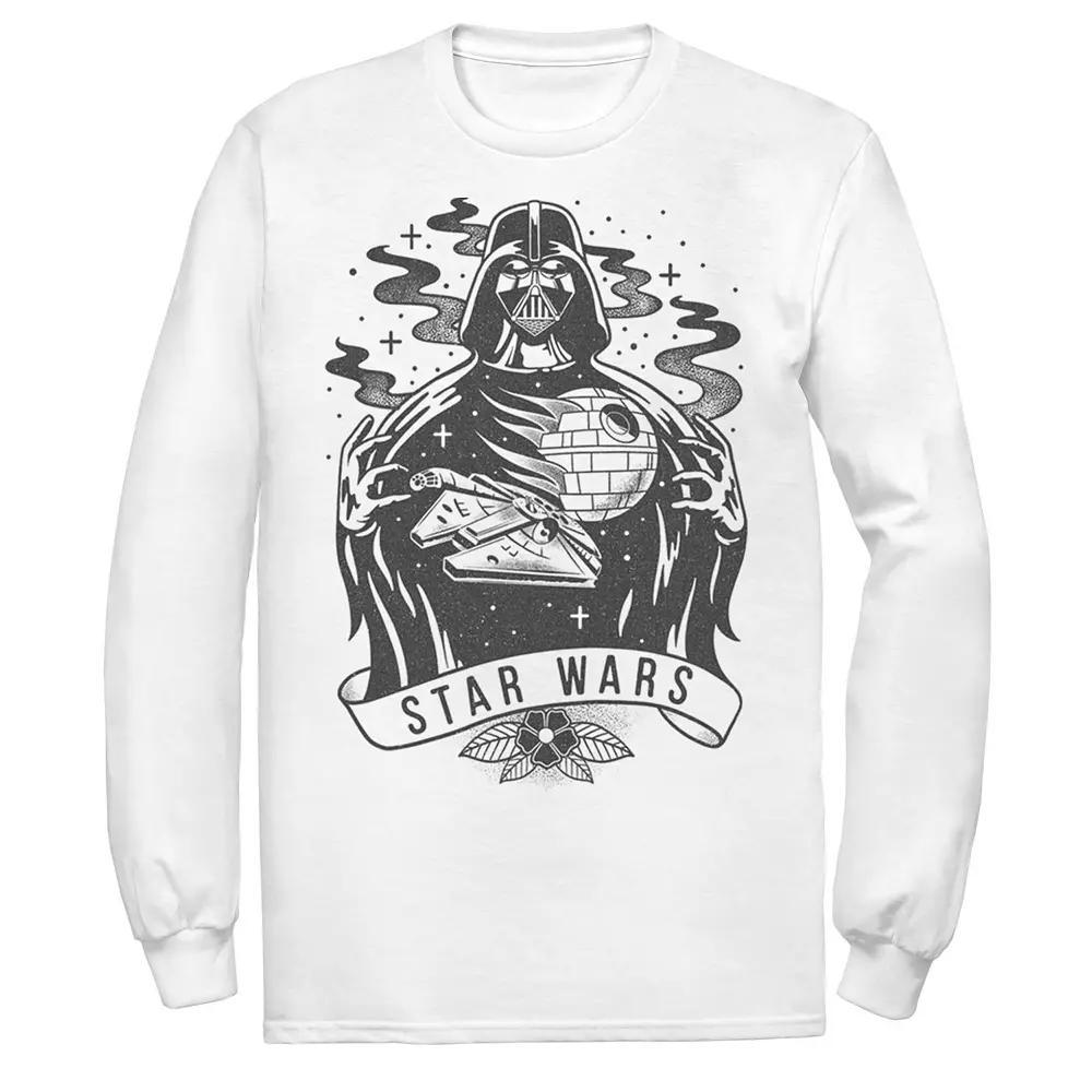 Men's Star Wars Darth Vader Tattoo Design Graphic Tee,  Product Image