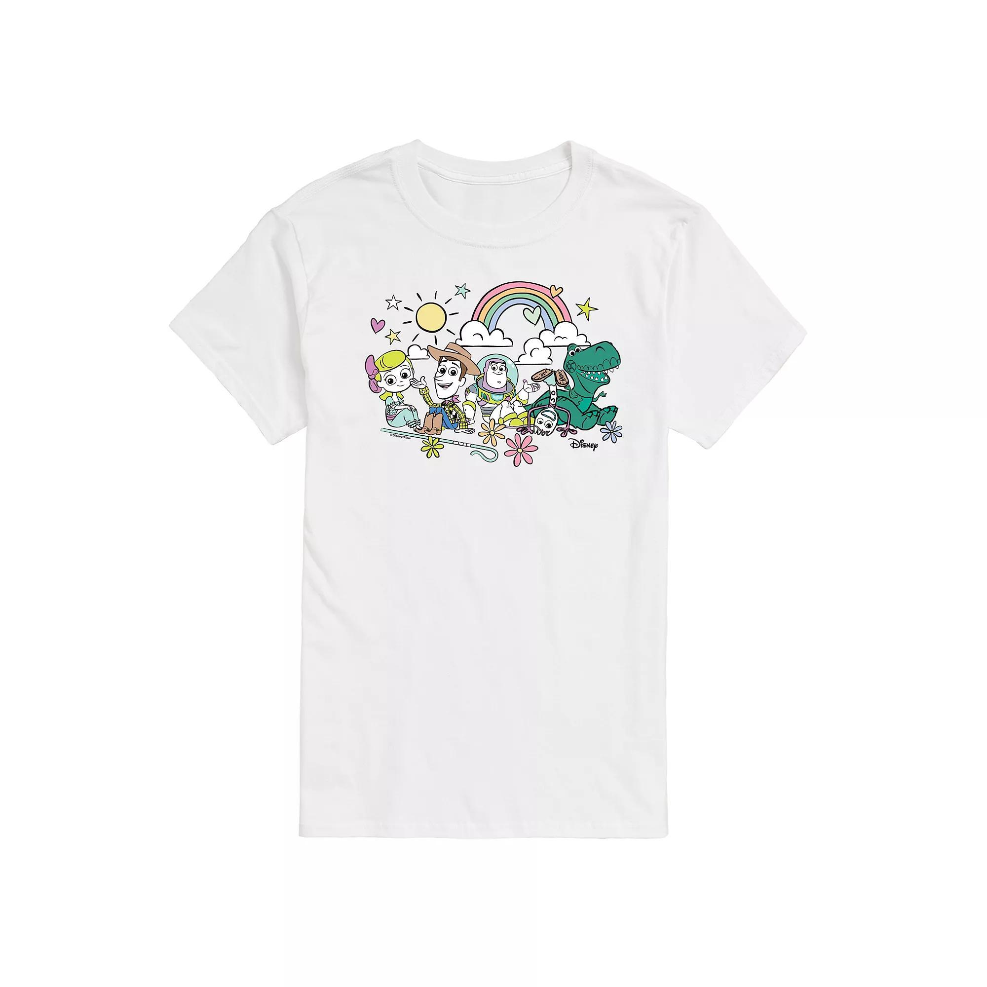 Disney / Pixar's Toy Story 4 Men's Group Sitting Graphic Tee,  Product Image