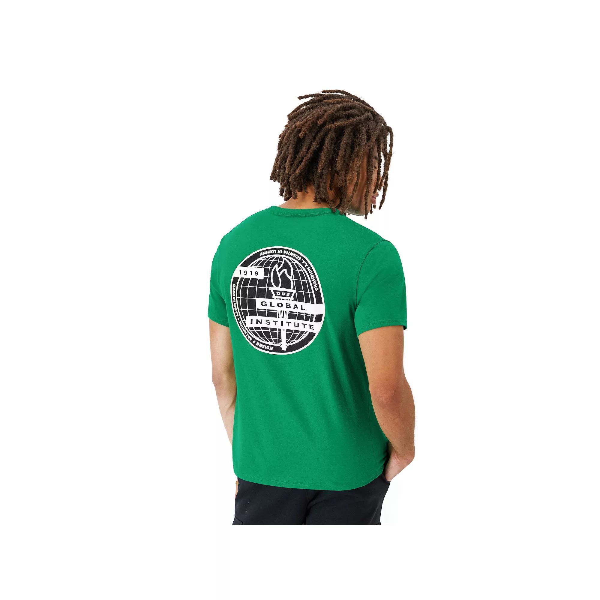 Mens Champion Global Institute Classic Graphic Tee Product Image