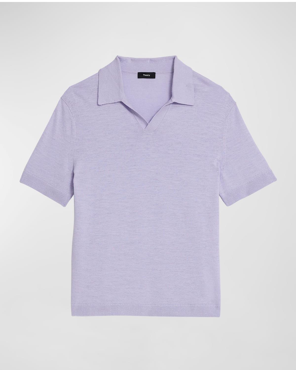 Mens Brenan Knit Polo Shirt Product Image