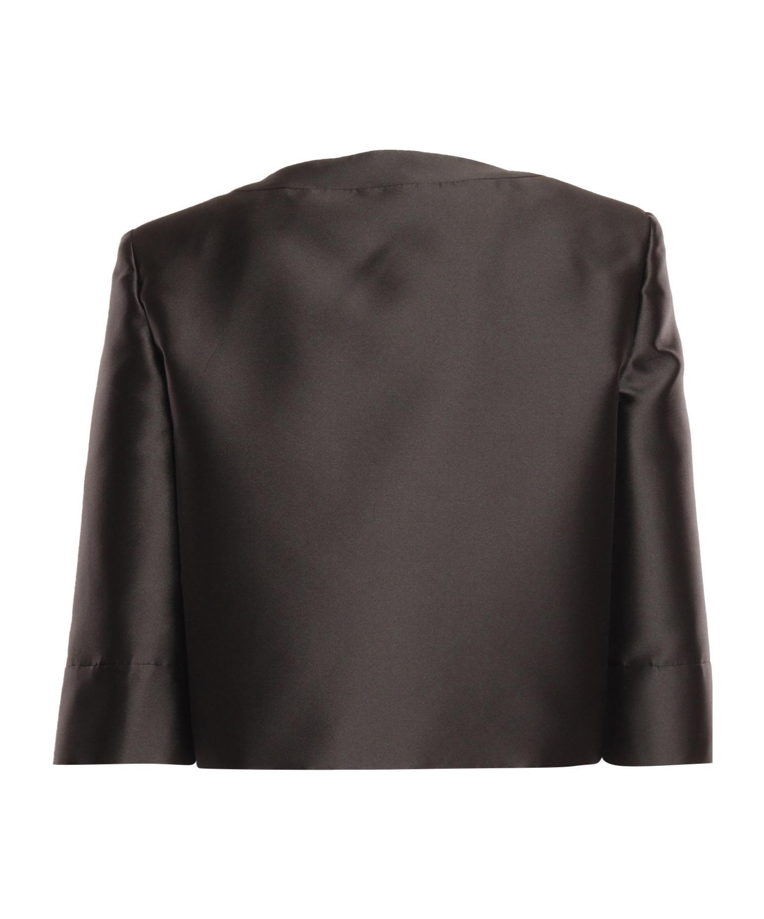 ALBERTA FERRETTI Crop Jacket In Black Product Image