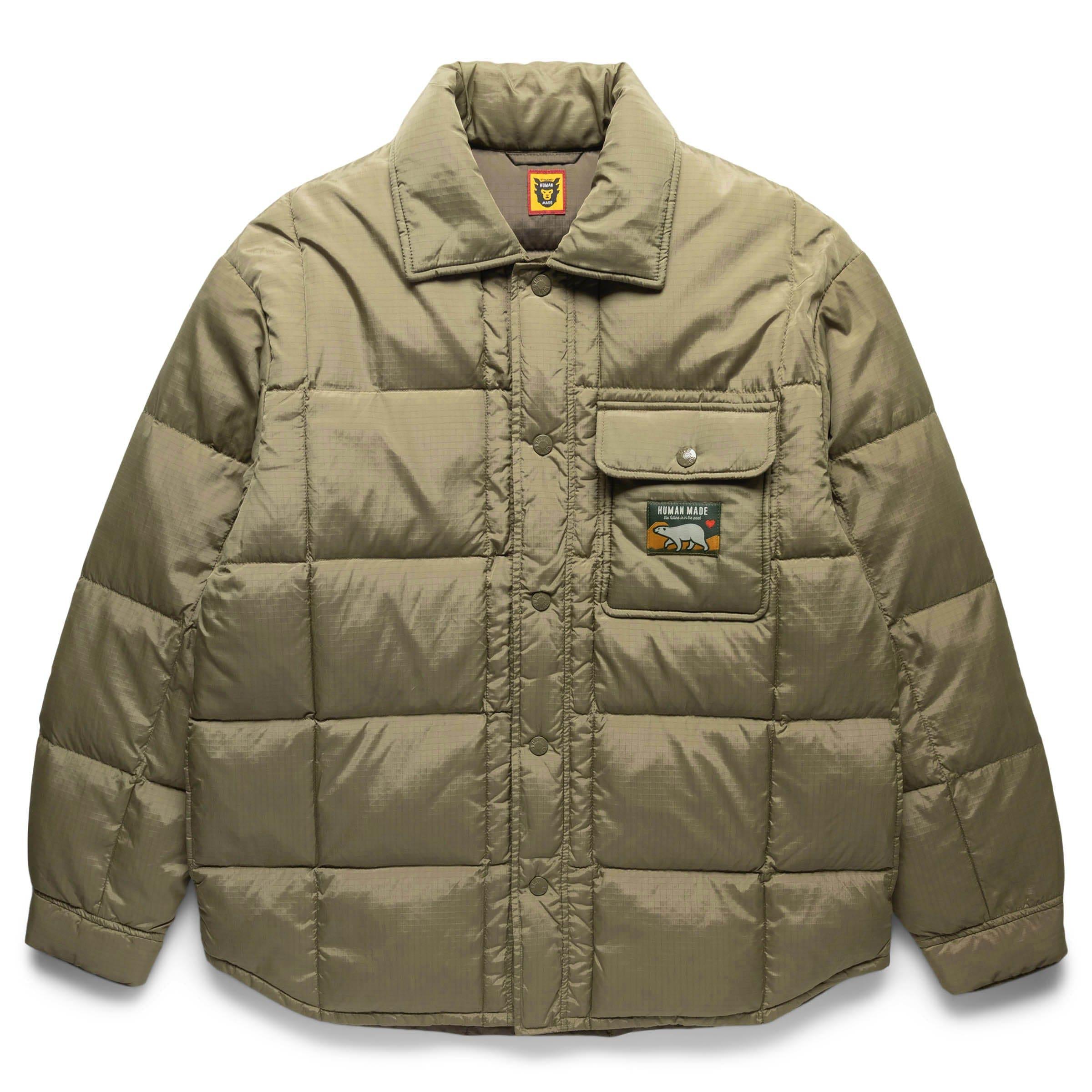 DOWN SHIRT JACKET OLIVE DRAB | Bodega Product Image