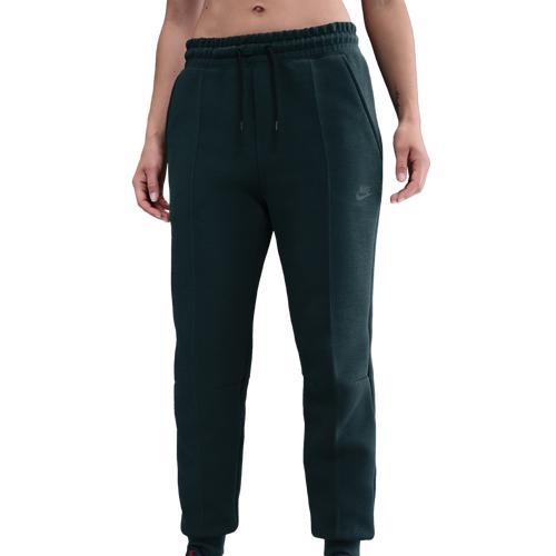 Nike Womens Nike NSW Tech Fleece MR Joggers - Womens Mink Brown/Black Product Image