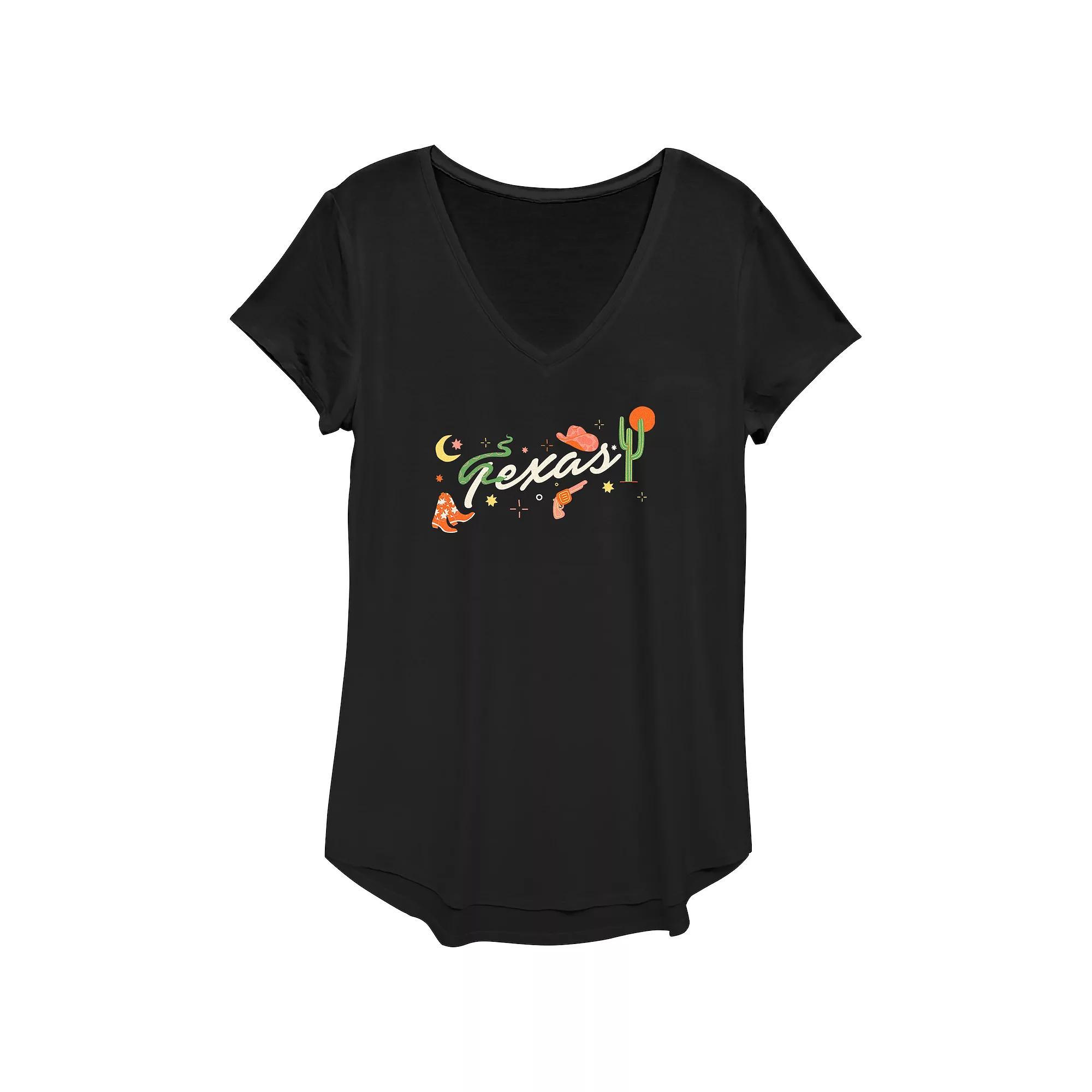 Women's Thankful Grateful Blessed Graphic Tee,  Product Image