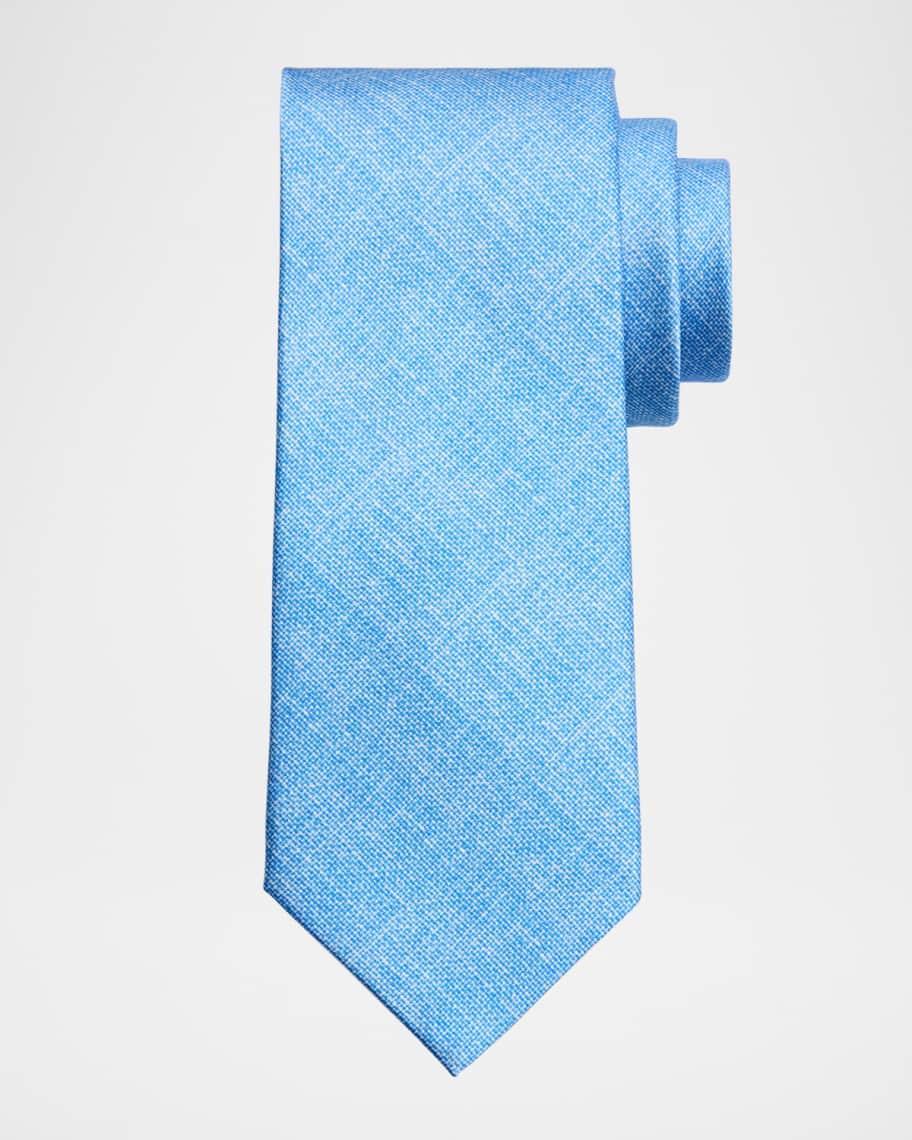 Men's Solid Silk Tie Product Image