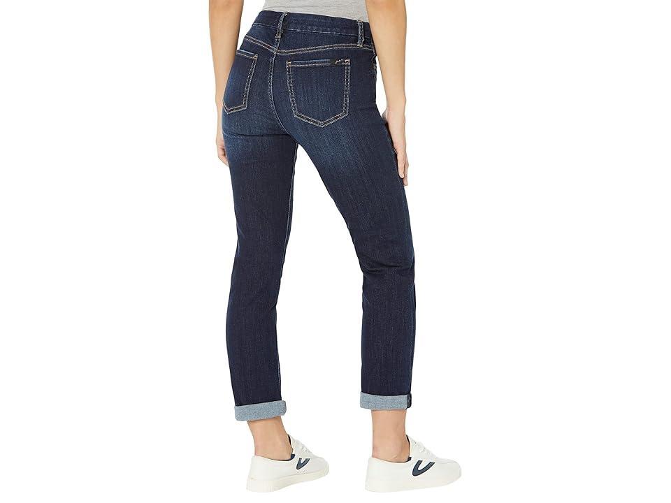 JEN7 Slim Bootcut with Inseam Split in Carmelia Broken Twill (Carmelia Broken Twill) Women's Jeans Product Image