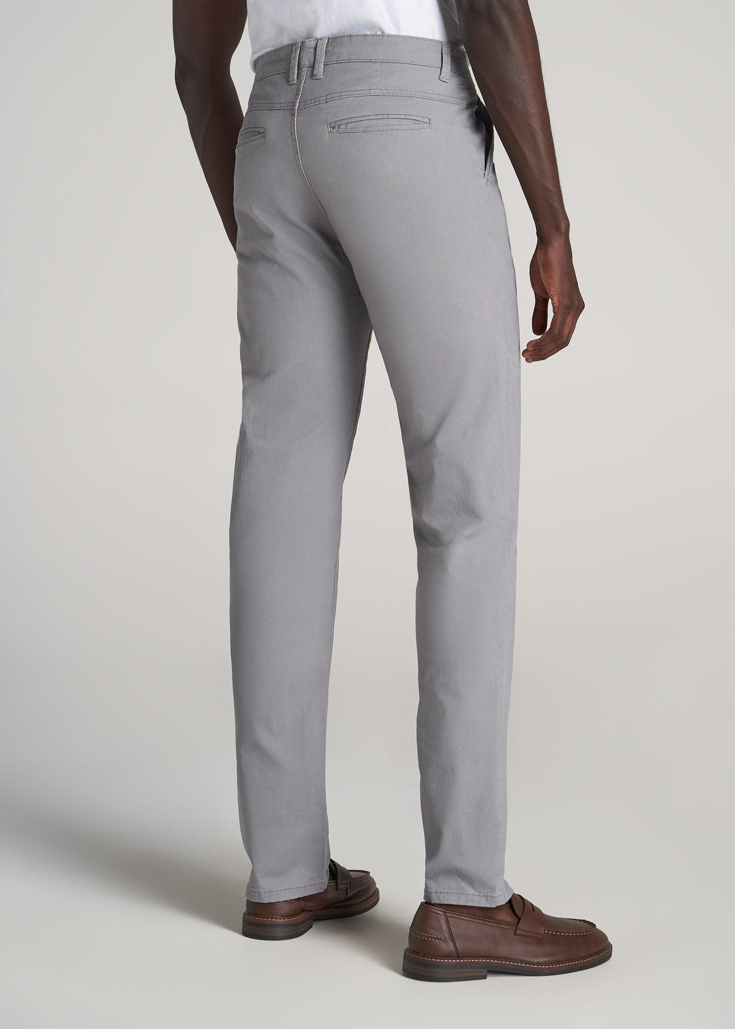 J1 STRAIGHT Leg Chinos in Black - Pants for Tall Men Product Image