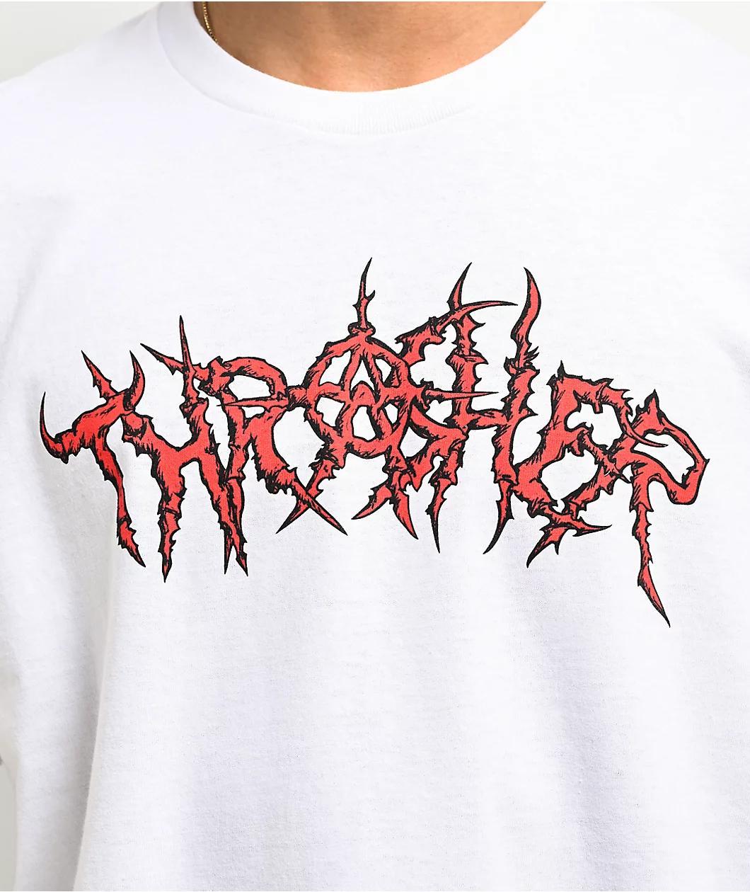 Thrasher Thorns White T Shirt Product Image