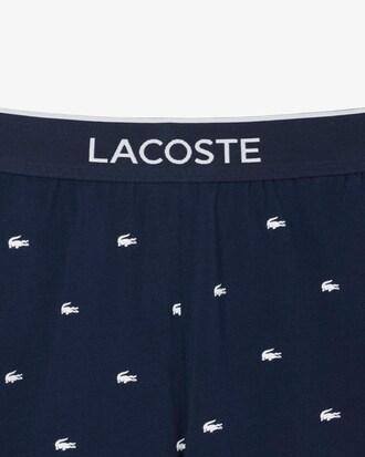 Straight Fit Printed Pyjama Shorts Product Image