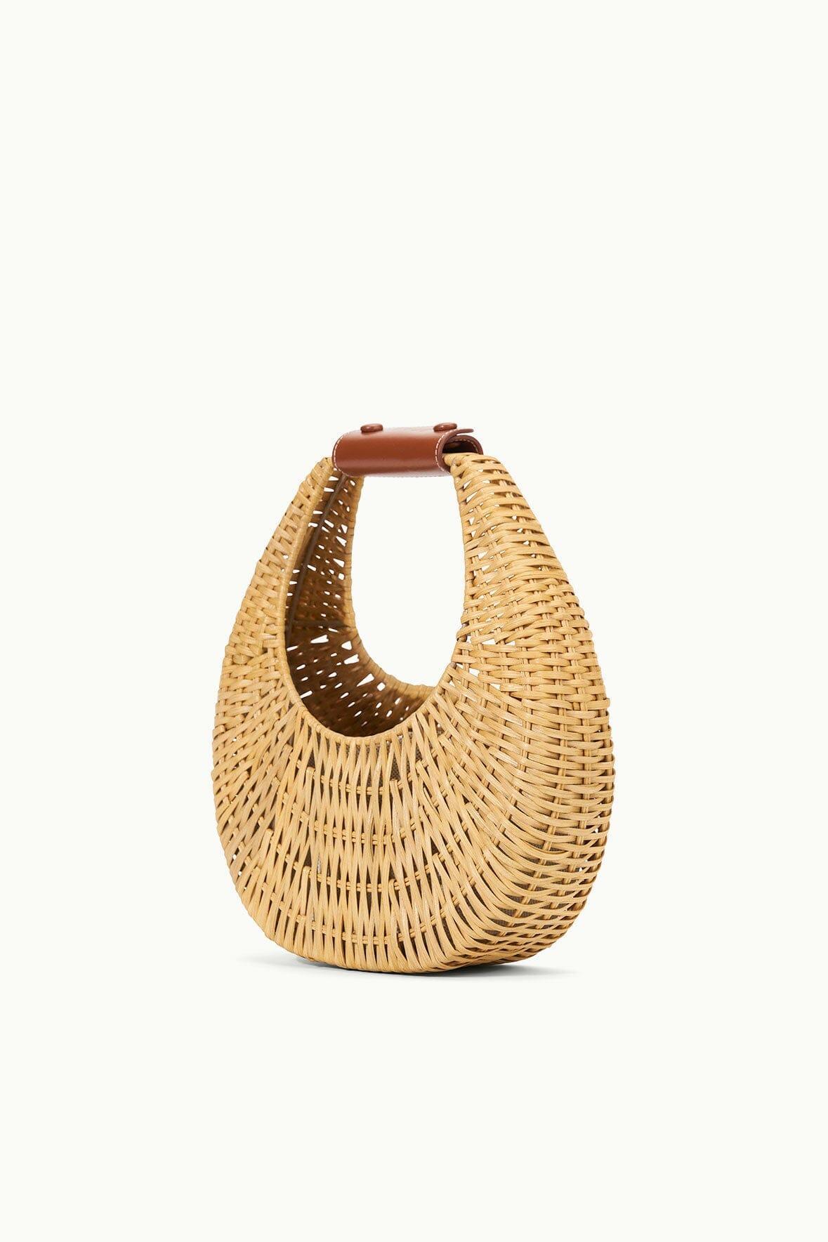 MINI MOON WICKER BAG | NATURAL Product Image