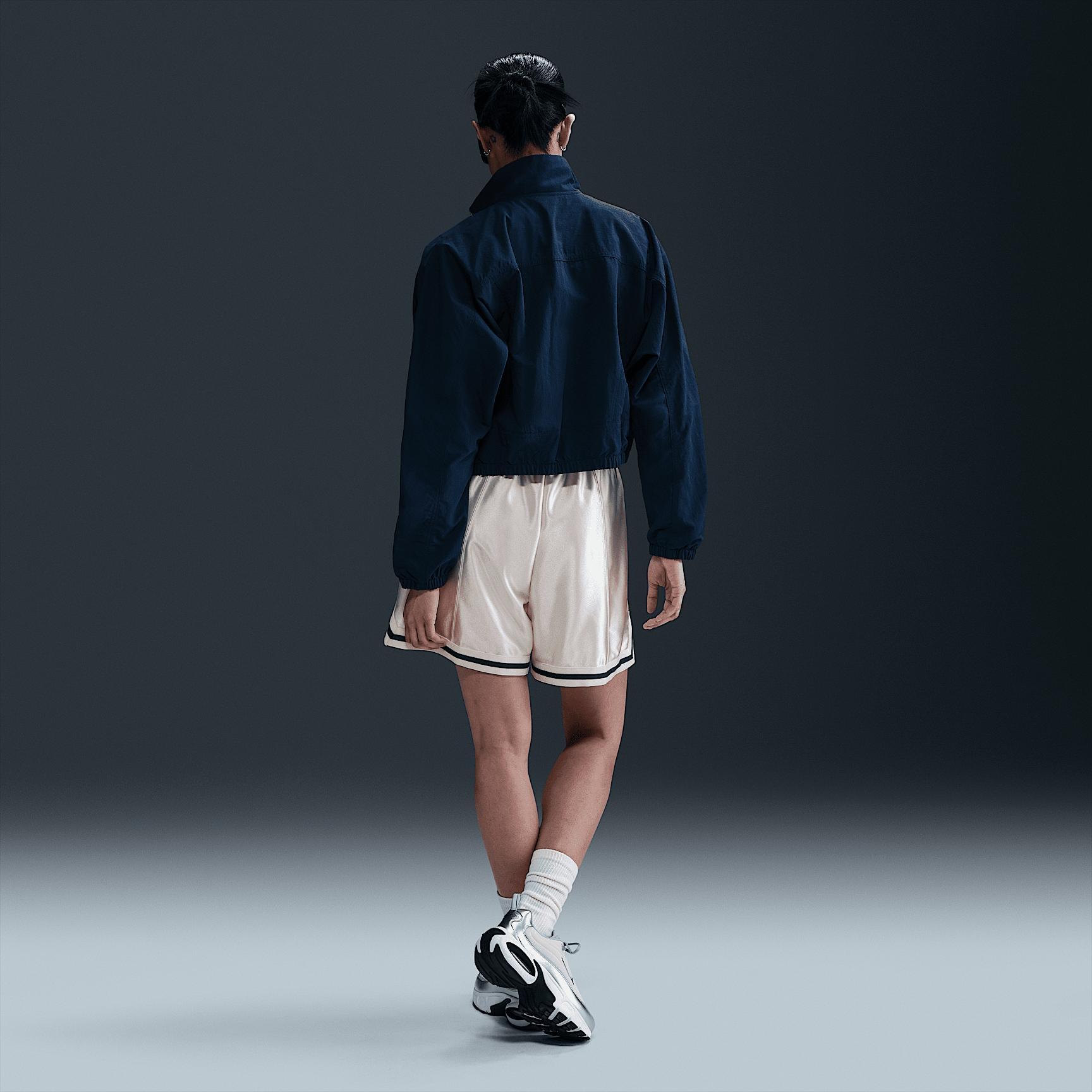 Womens Nike Sportswear Loose Mid-Rise Graphic Shorts | HJ0163-133 Product Image