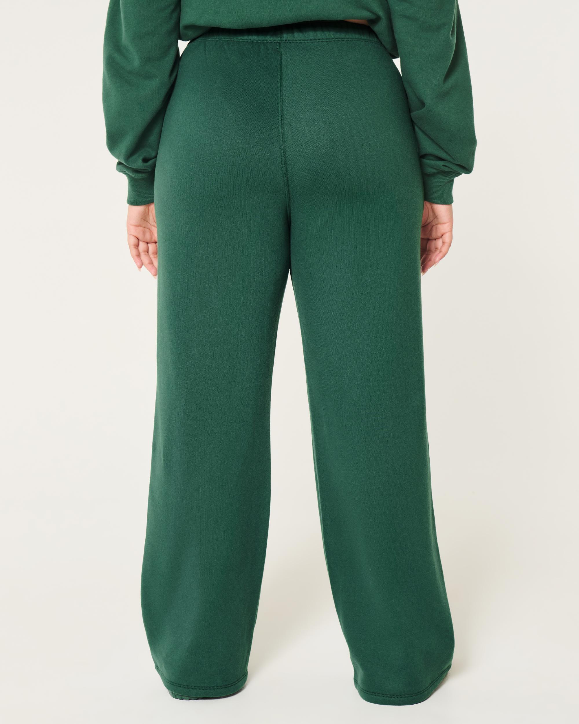 Hollister Feel Good Fleece Wide-Leg Pants Product Image