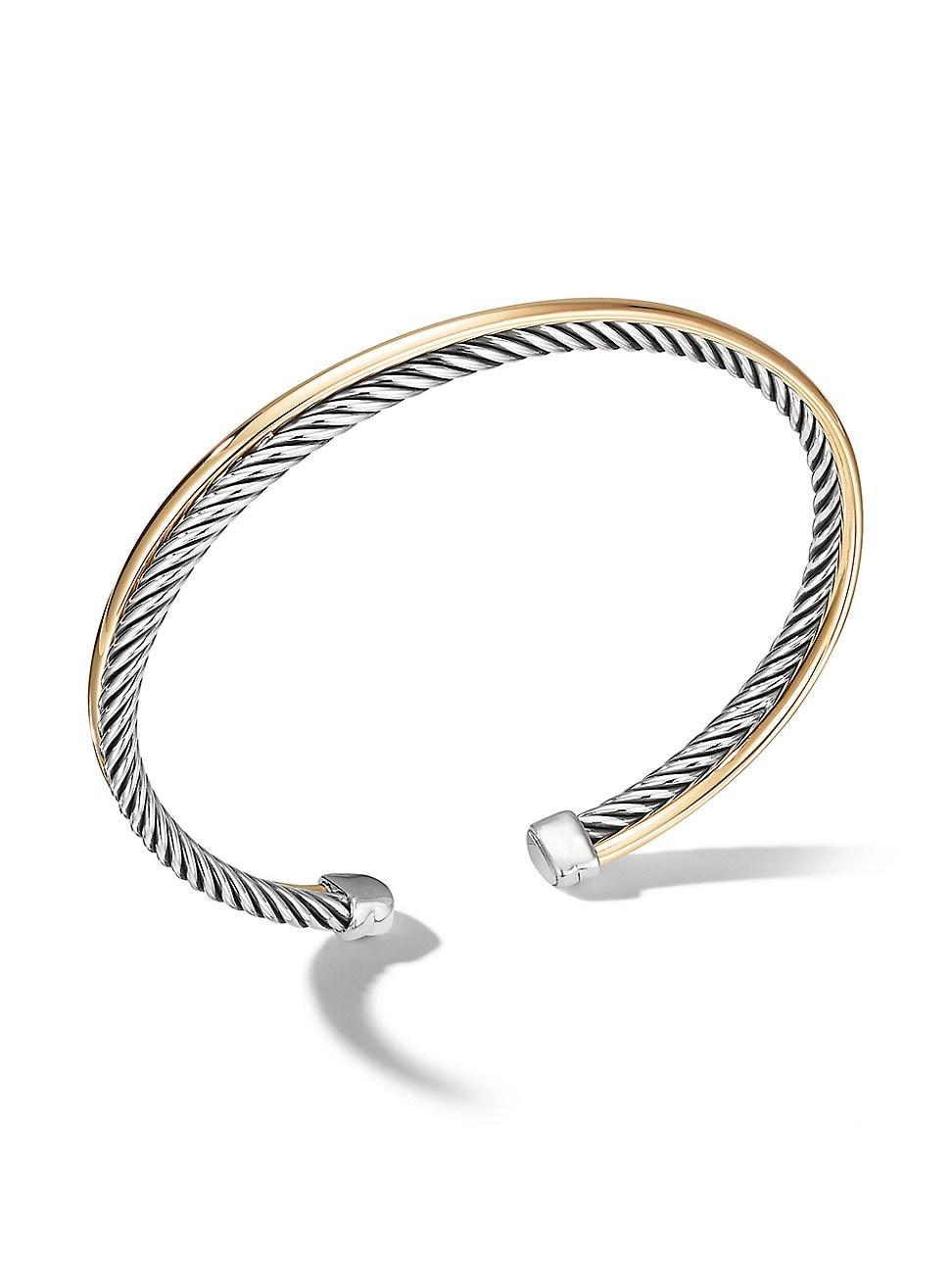 Crossover Bracelet with 18k Gold Product Image