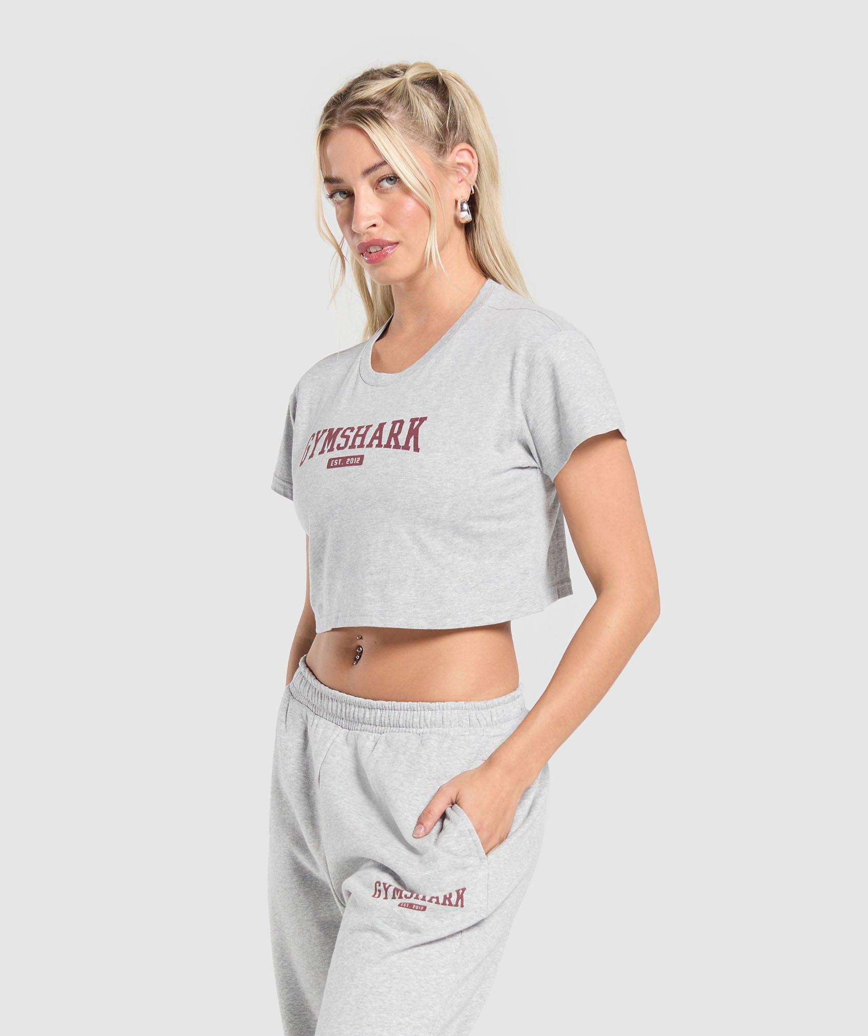 Collegiate Lifestyle Crop Top Product Image