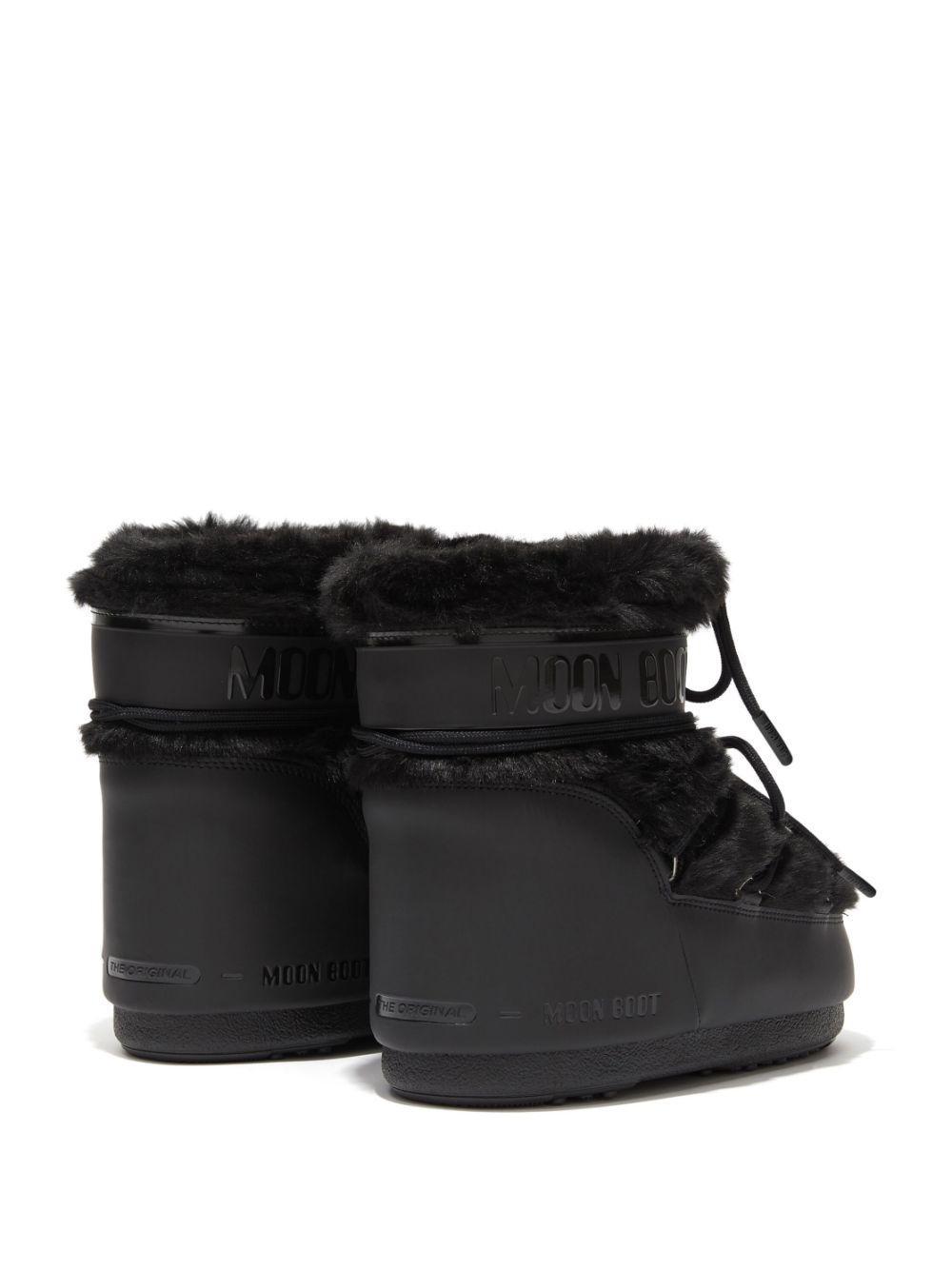 Icon Low faux-fur detail boots Product Image