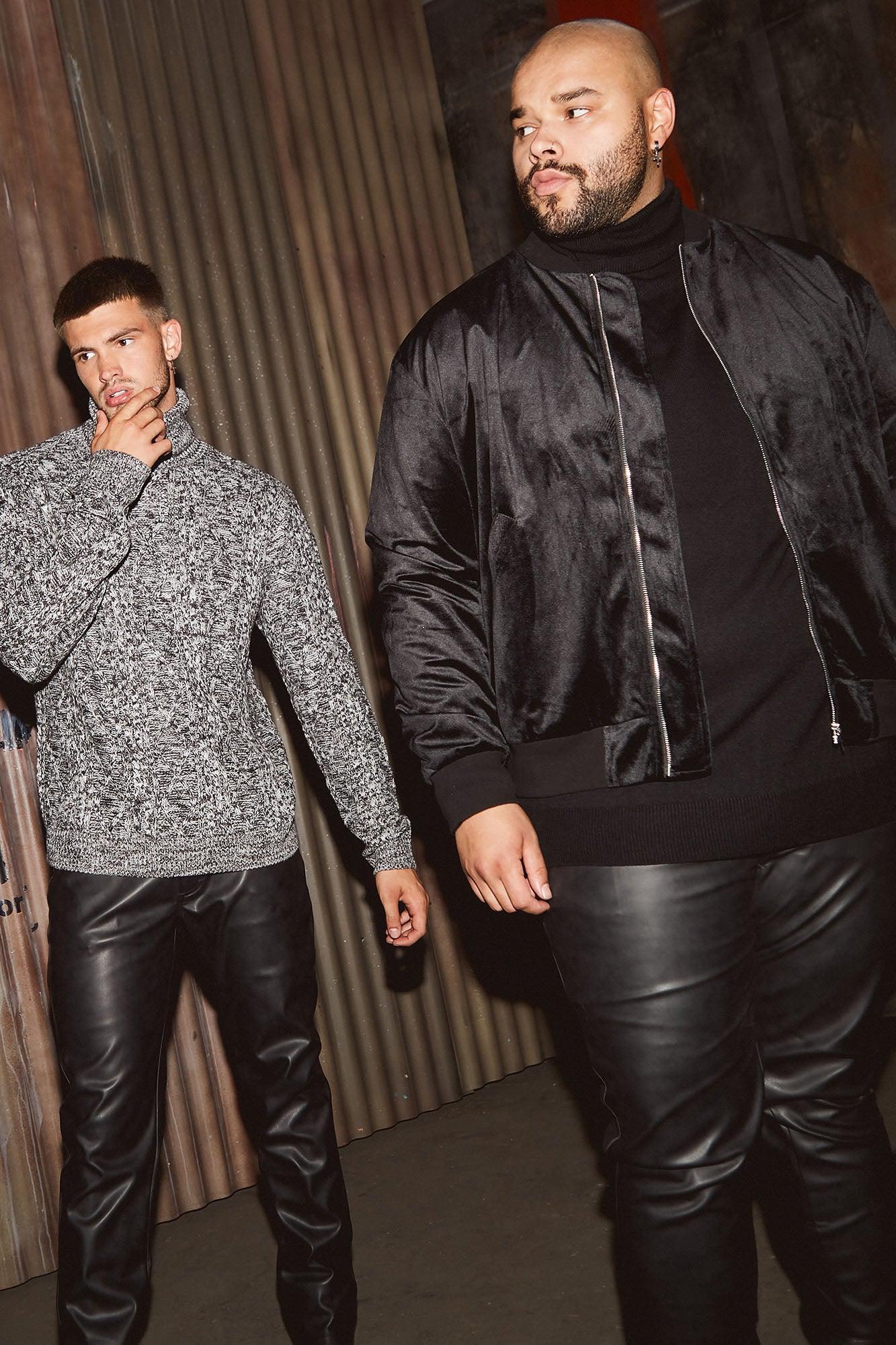 DeAngelo Turtleneck Sweater - Black Male Product Image