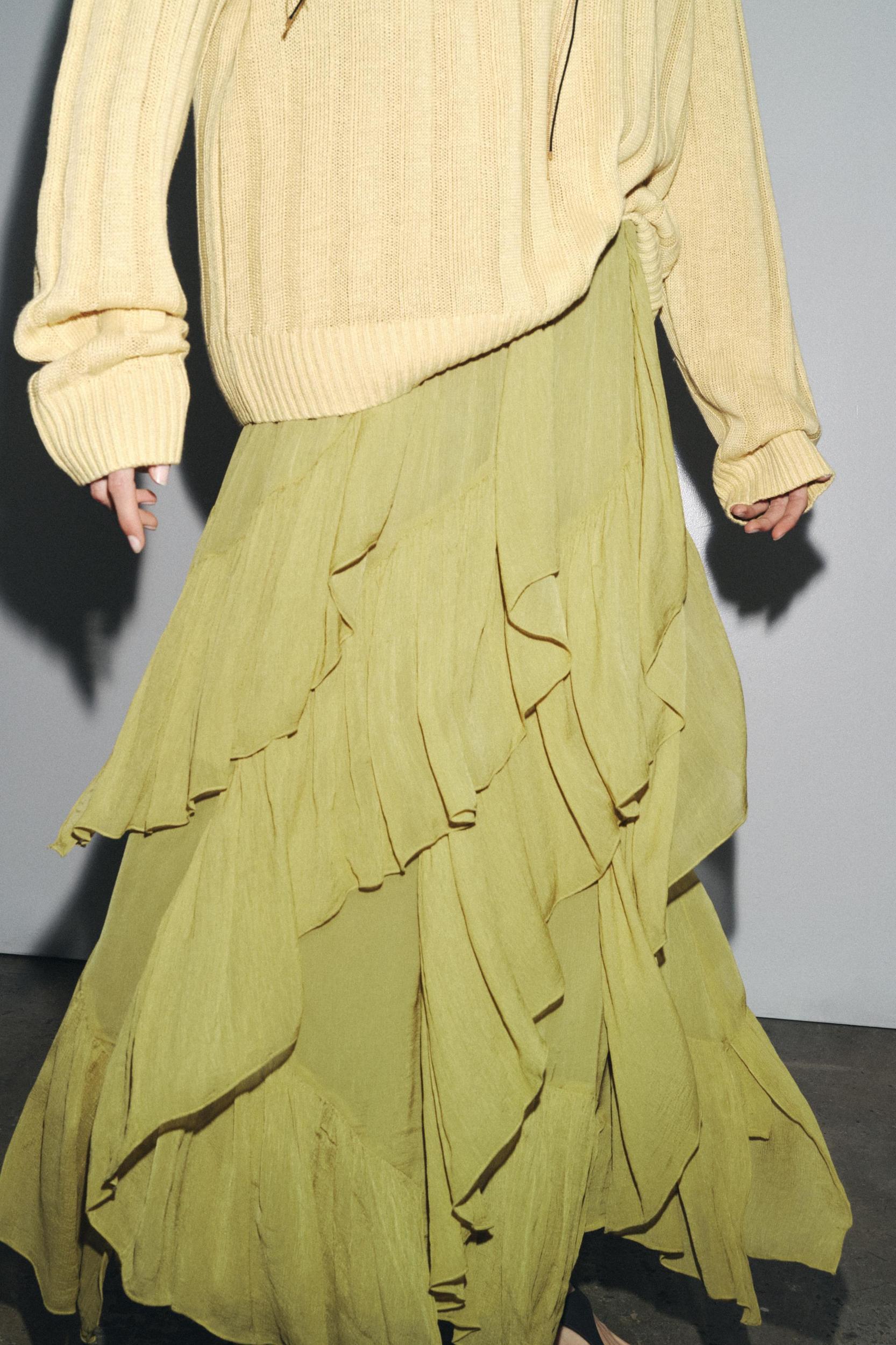 ZW COLLECTION RUFFLED SKIRT Product Image