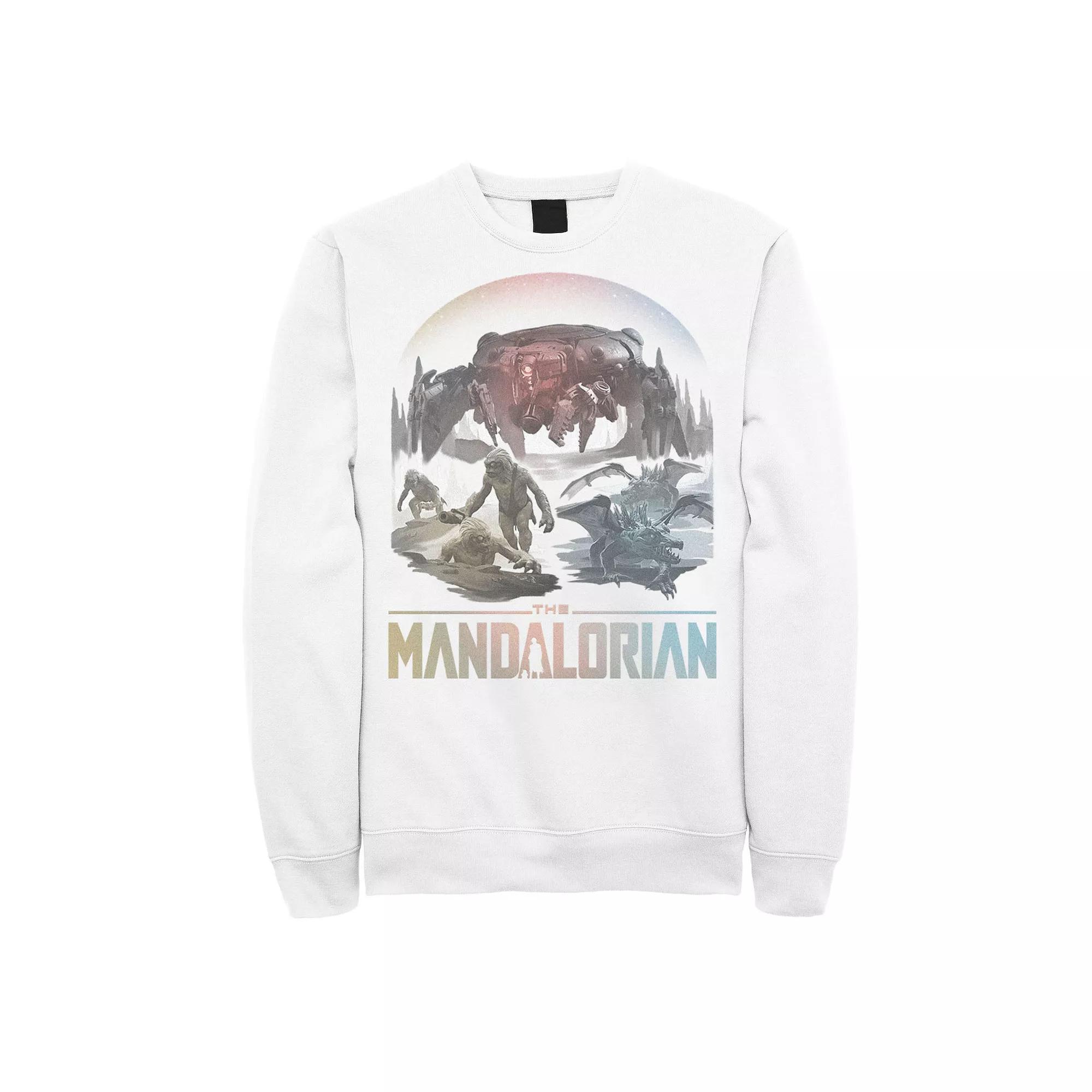 Men's Star Wars The Mandalorian Alamites Fleece Sweatshirt,  Product Image