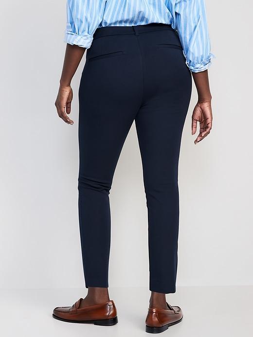 High-Waisted Pixie Skinny Ankle Pants Product Image