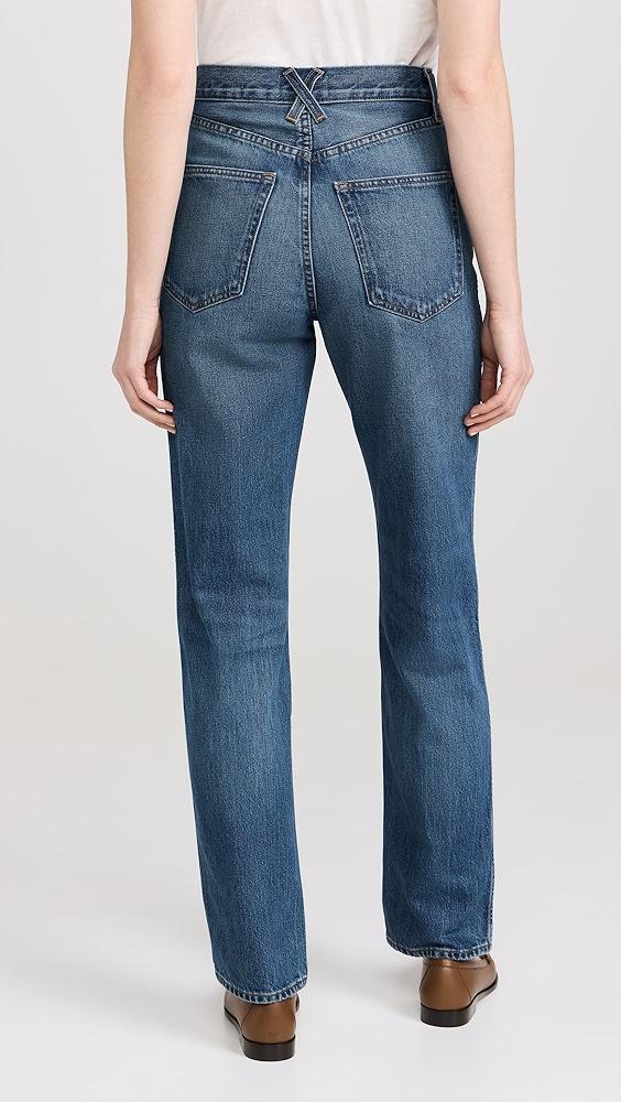 Alex Mill The Carla High Rise Straight Jeans | Shopbop Product Image