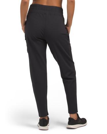 Carbon Peached Cargo Pants for Women | Polyester/Spandex Product Image