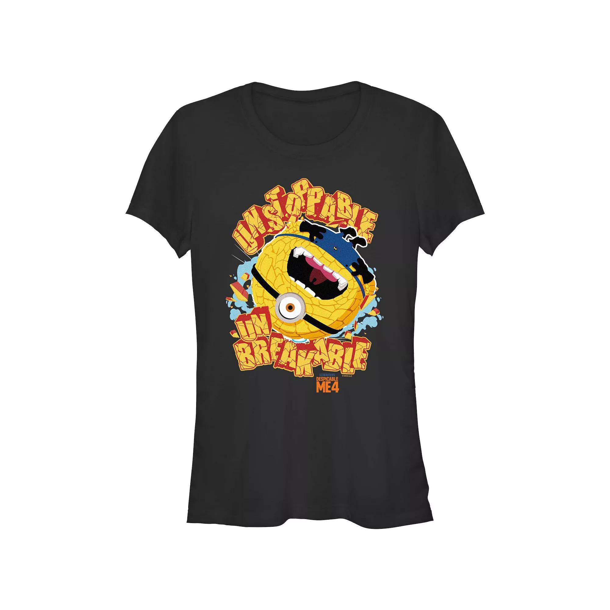 Juniors' Despicable Me 4 Minions Unstoppable Graphic Tee, Girl's,  Product Image