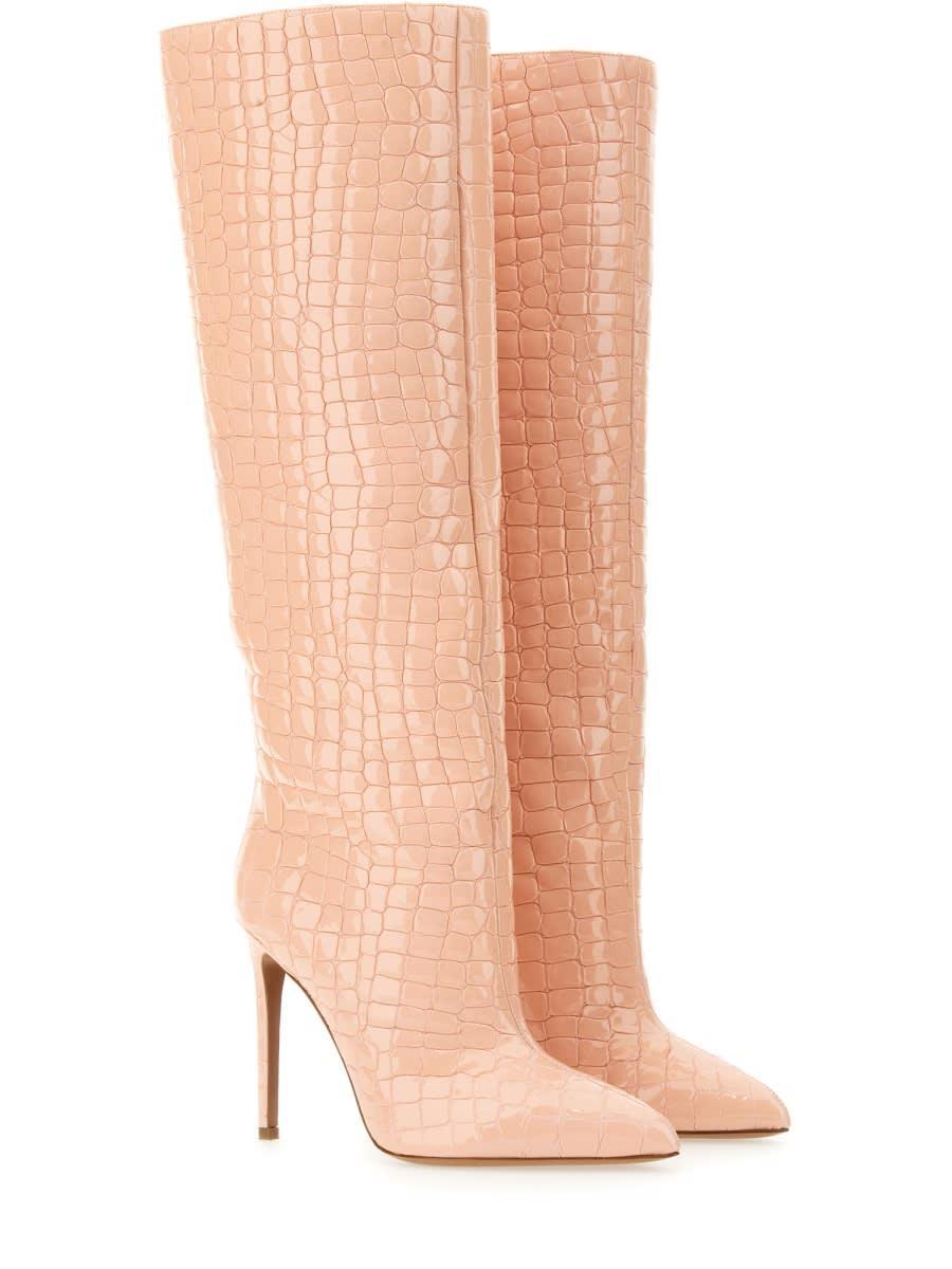 PARIS TEXAS Leather Boot In Pink Product Image