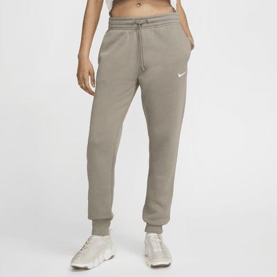 Womens Nike Sportswear Phoenix Fleece Mid-Rise Sweatpants | FZ7626-320 Product Image