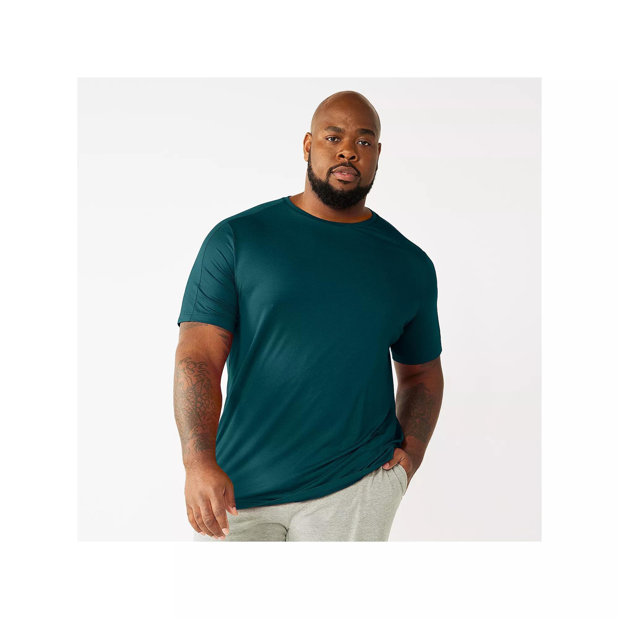Big & Tall Tek Gear® Essential Gear Tee, Men's,  Product Image