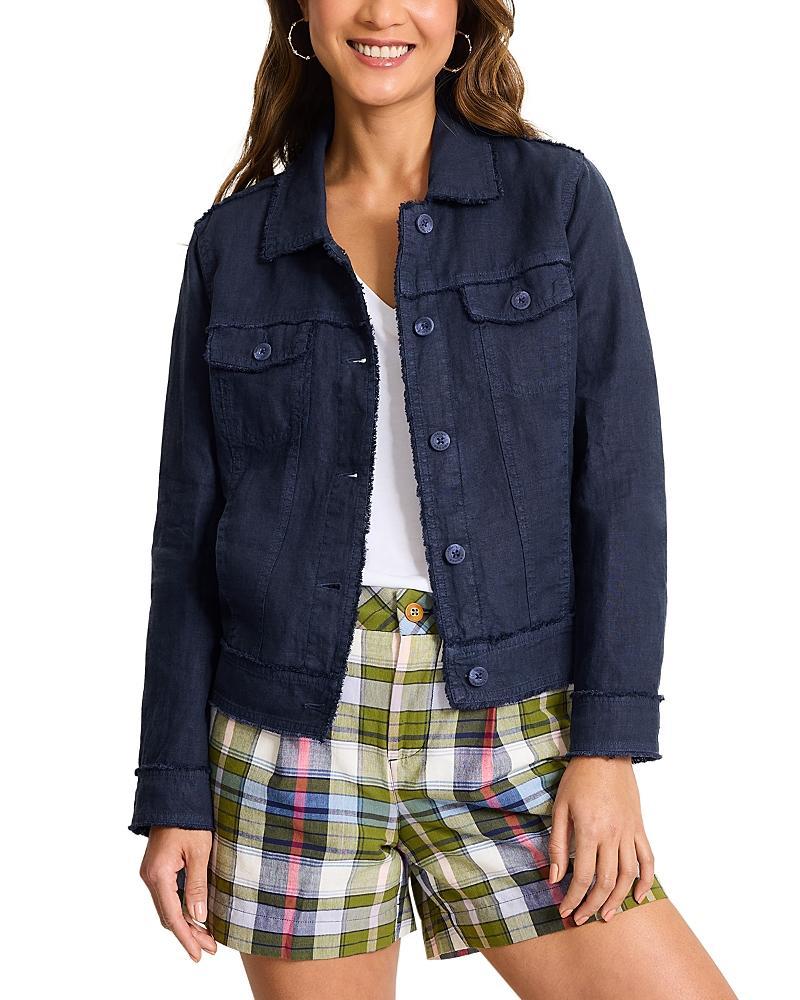 Tommy Bahama Two Palms Raw-Edge Linen Jacket Product Image