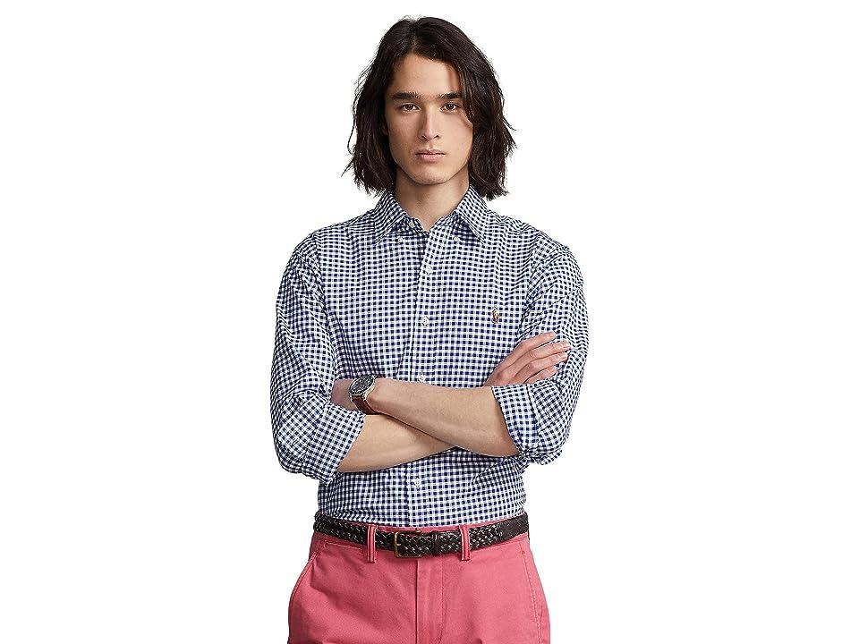 Polo Ralph Lauren Slim-Fit Gingham Stretch Long Product Image