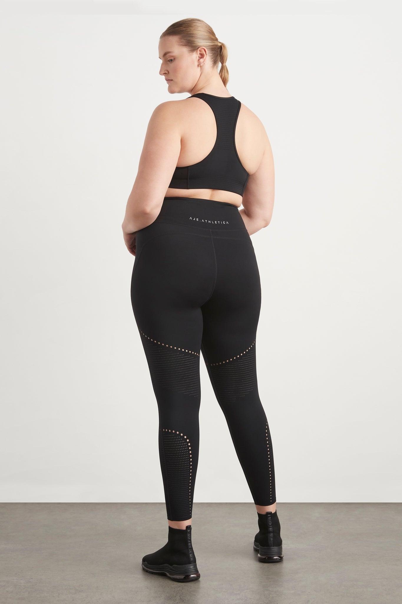 High Rise Perforated 7/8 Legging 227 Product Image